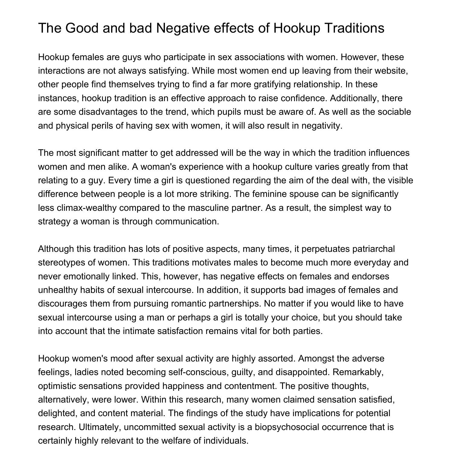The Positive and Negative Negative effects of Hookup Traditionlgddj.pdf
