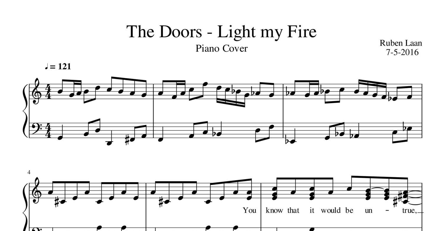 The Doors Light My Fire Pdf Docdroid