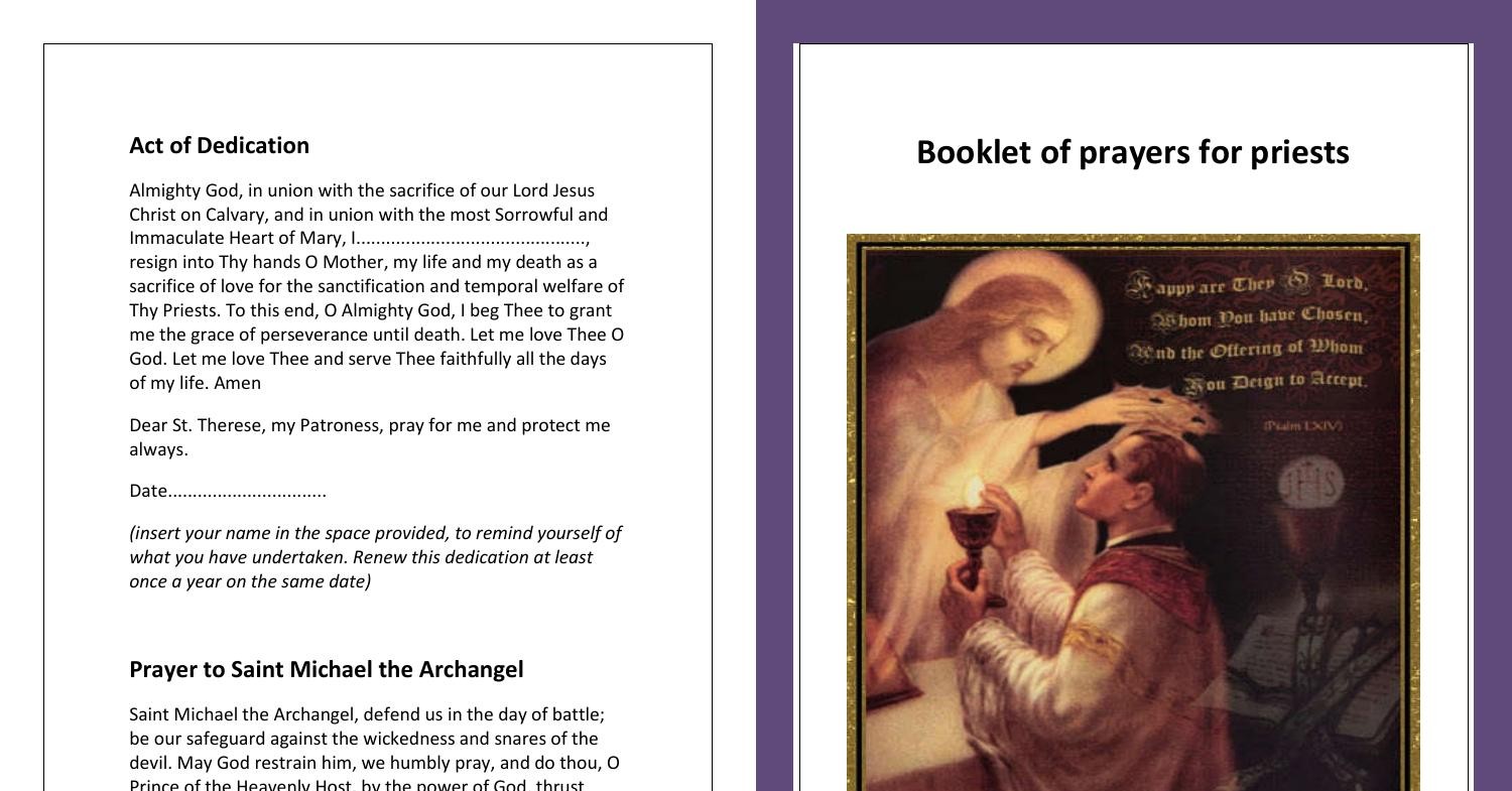booklet of prayers for Priests.pdf | DocDroid