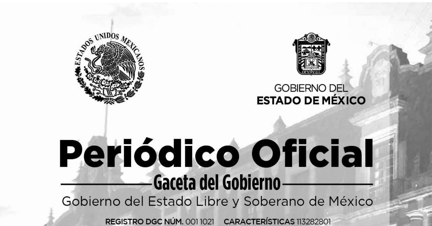 REGLAMENTO DEL LIBRO SEXTO DEL CODIGO ADMINISTRATIVO DEL ESTADO DE