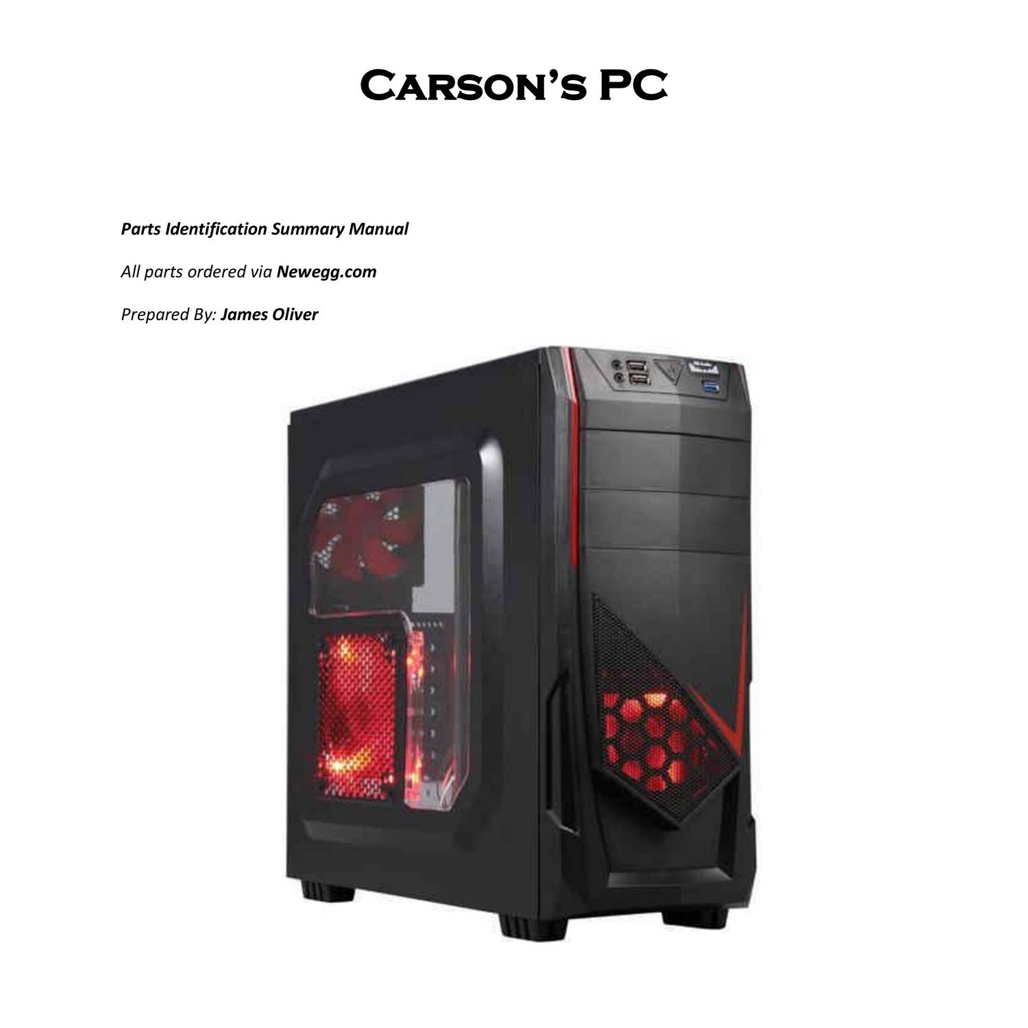 Carson PC Parts Identification Summary Manual pdf DocDroid