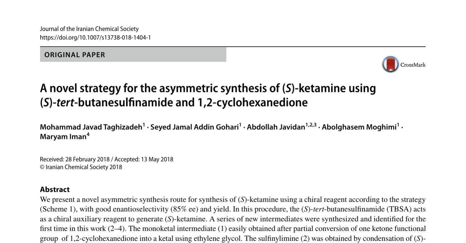 asymmetric-synthesis-of-s-ketamine-journal-of-iranian-chemical