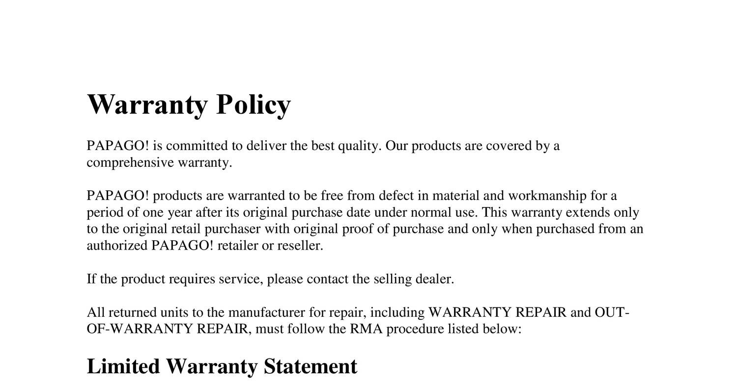 Warranty Policy.pdf DocDroid