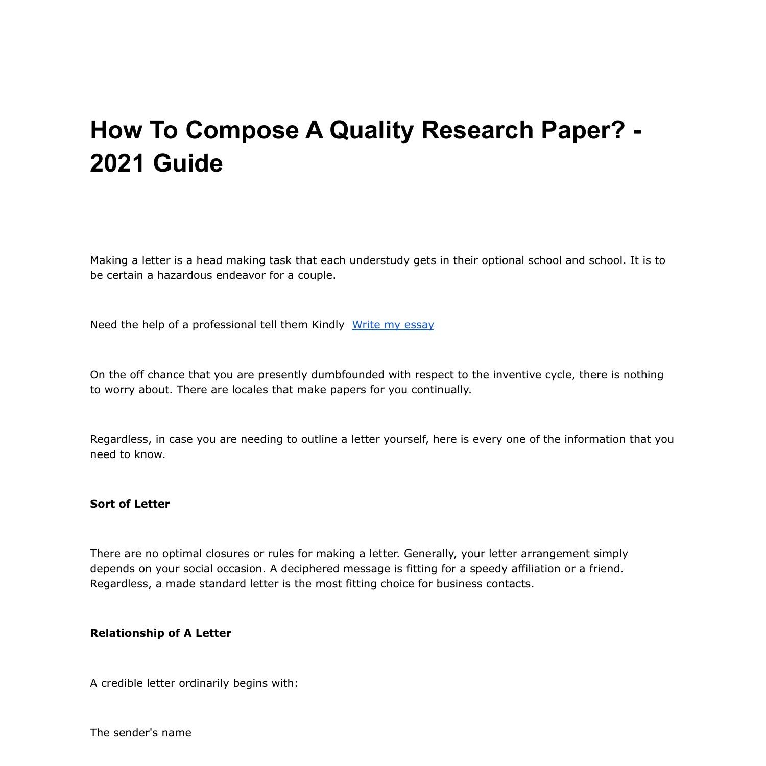 How To Compose A Quality Research Paper_ 2021 Guide.pdf DocDroid