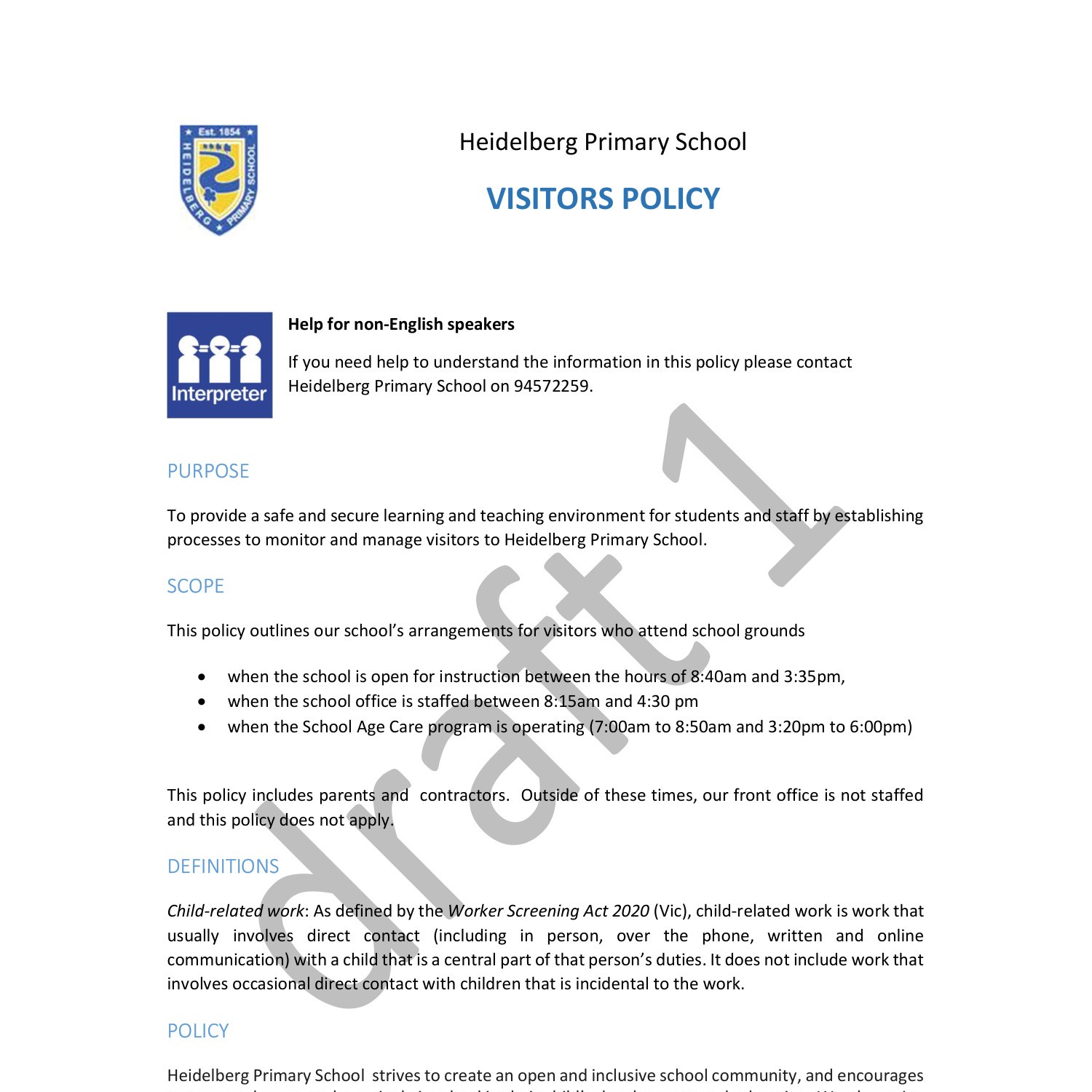 Visitor Policy Draft.pdf DocDroid