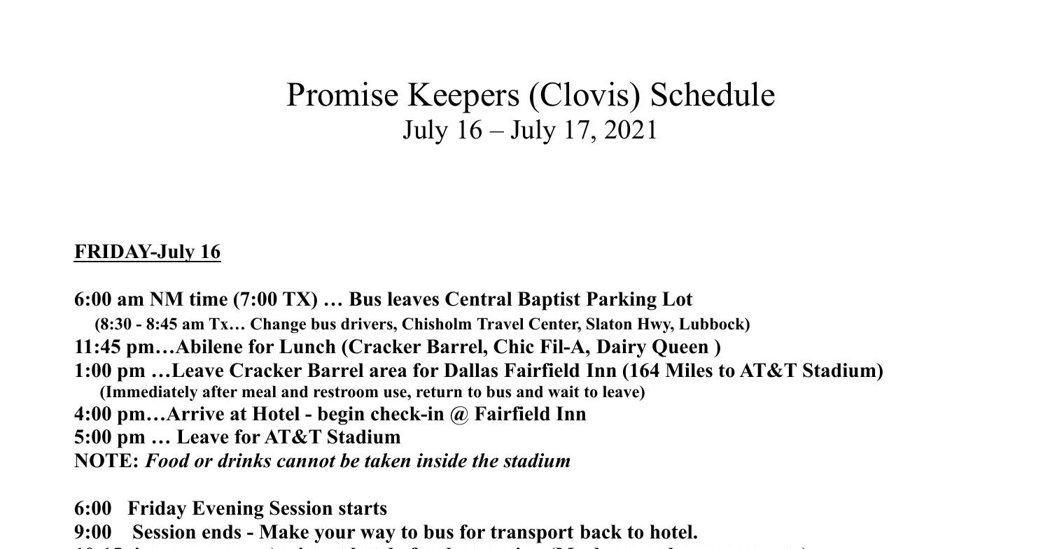 PROMISE_KEEPERS_SCHEDULE.docx.pdf DocDroid