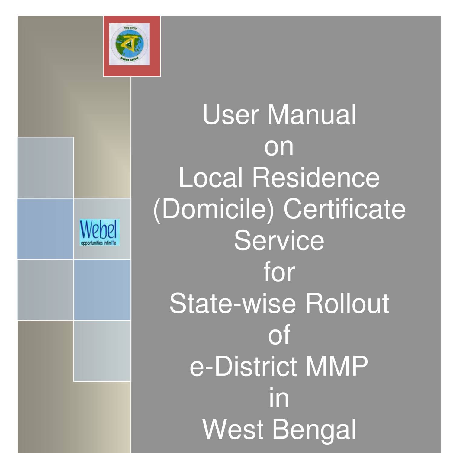 User Manual Domicile Certificate pdf DocDroid