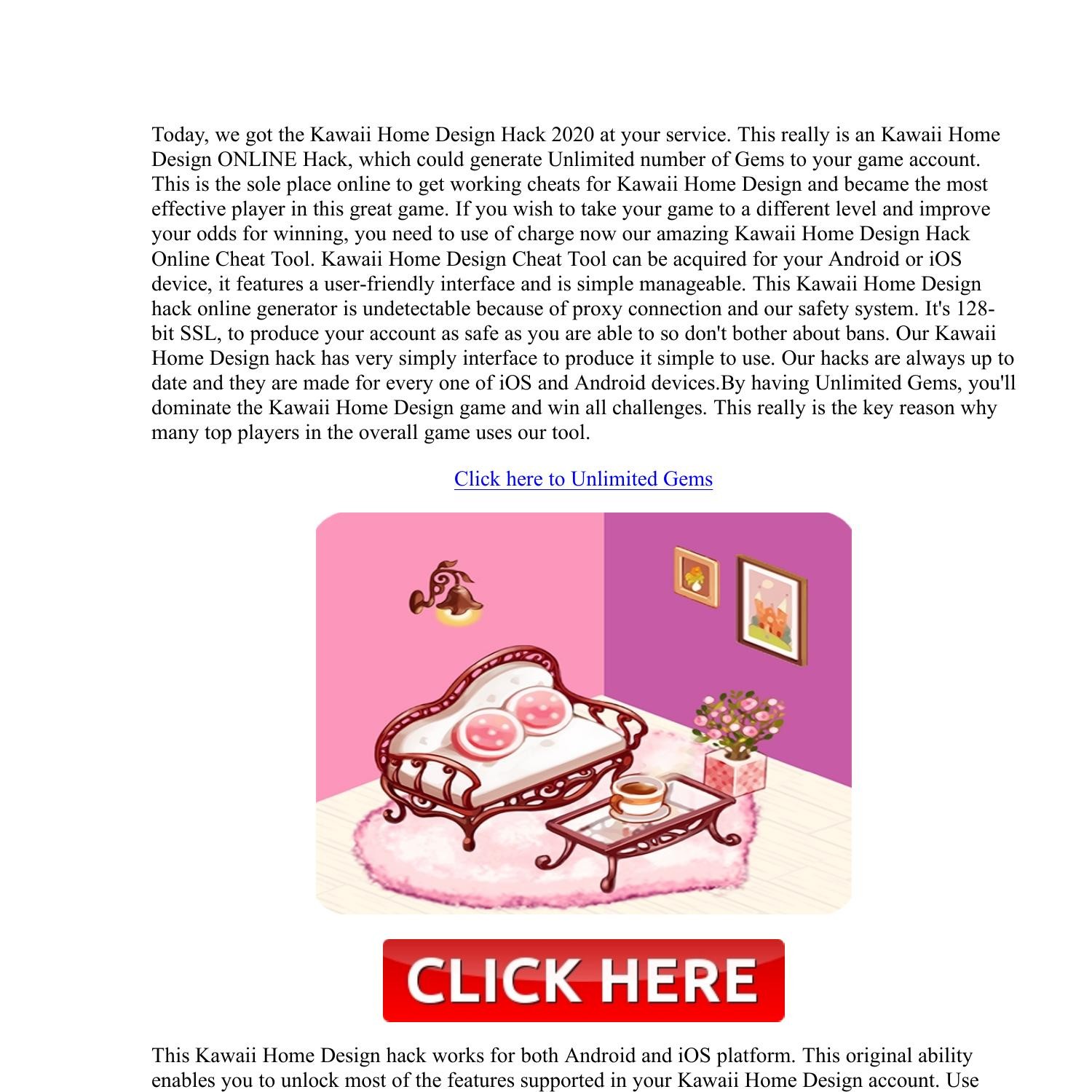 !news! Kawaii Home Design Hack Gems Generator 2020.pdf DocDroid