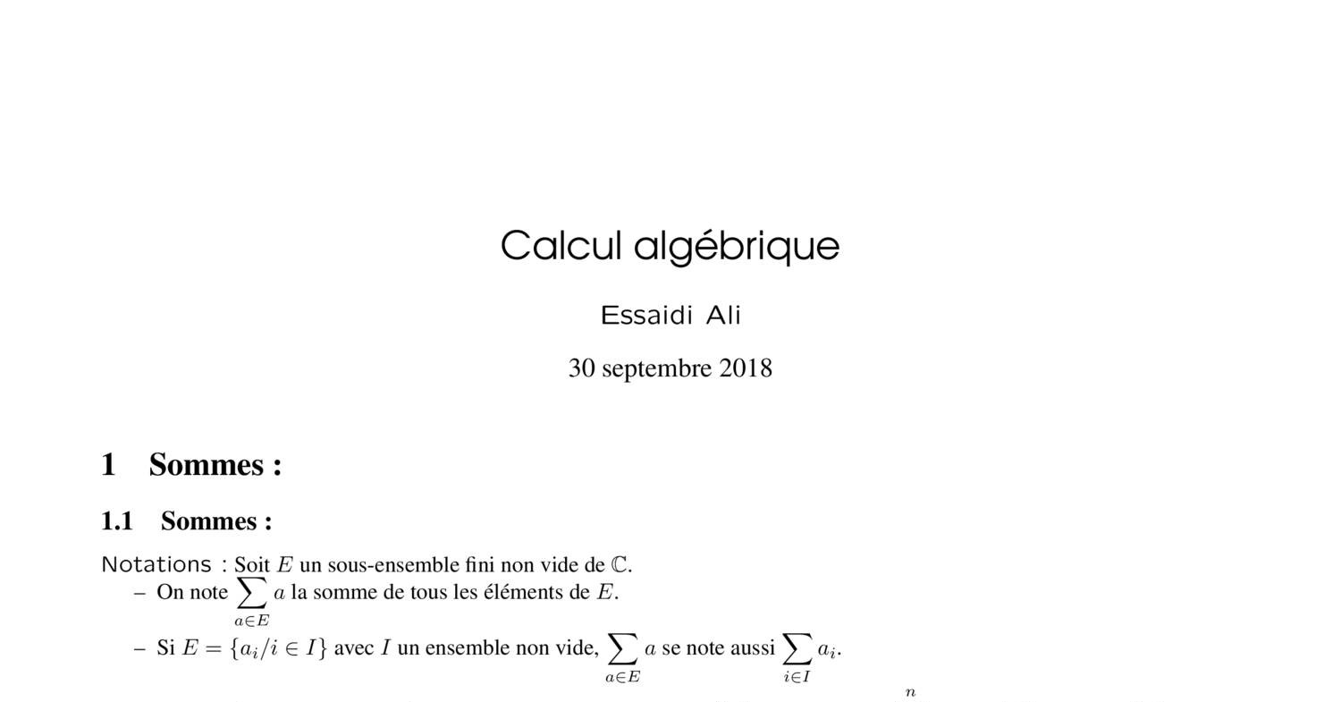 Calcul algébrique cours complet.pdf DocDroid