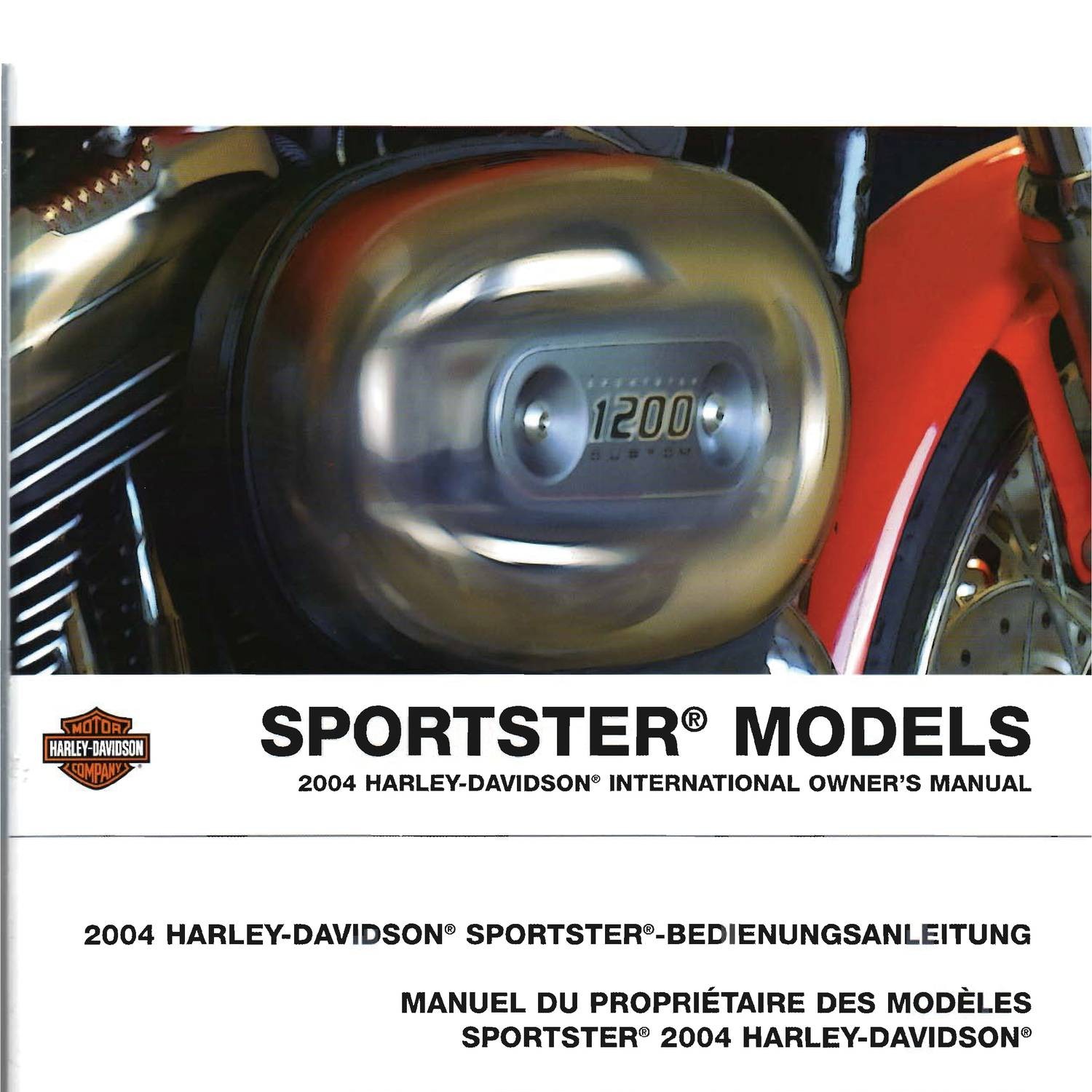 2004 SPORTSTER SERVICE MANUAL PDF visual data 4