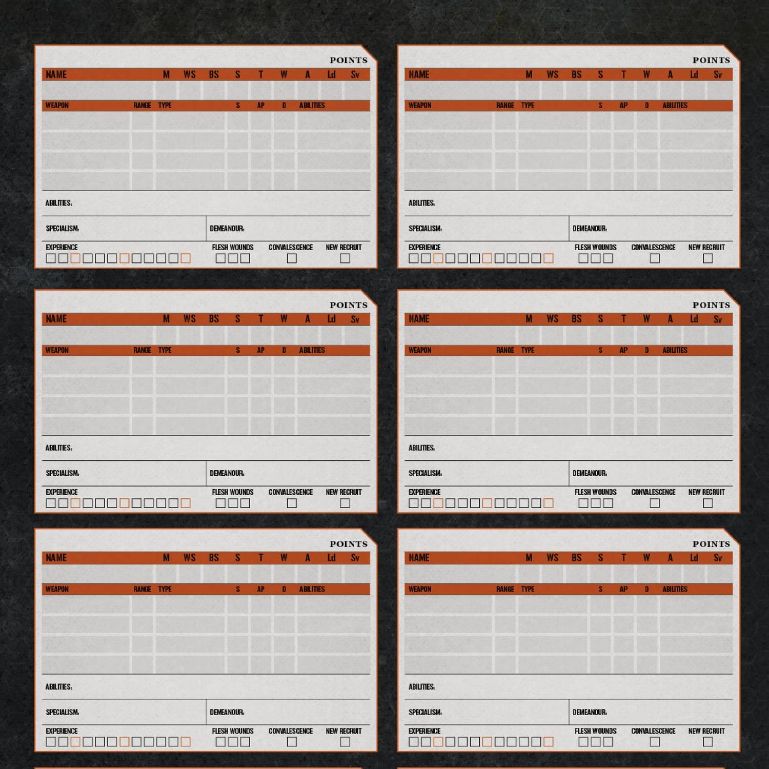 Kill Team - Fillable Datacards - minionpro.pdf | DocDroid