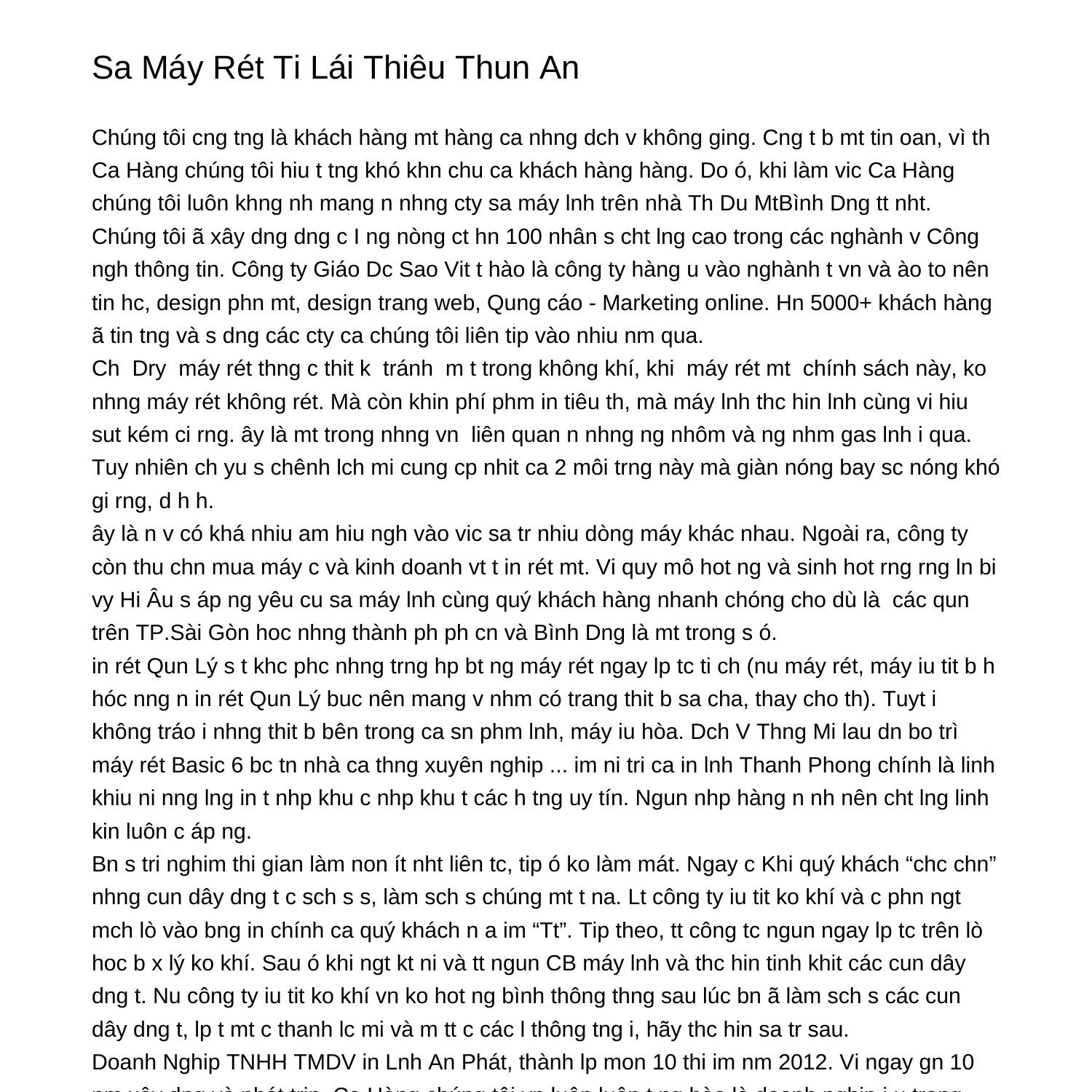 Sửa Máy Rét Tại Lái Thiêu Thuận Anvuwhw.pdf.pdf | DocDroid