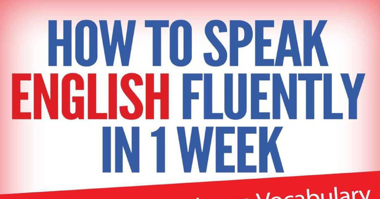 English How To Speak English Fluently In 1 Week Pdf Docdroid