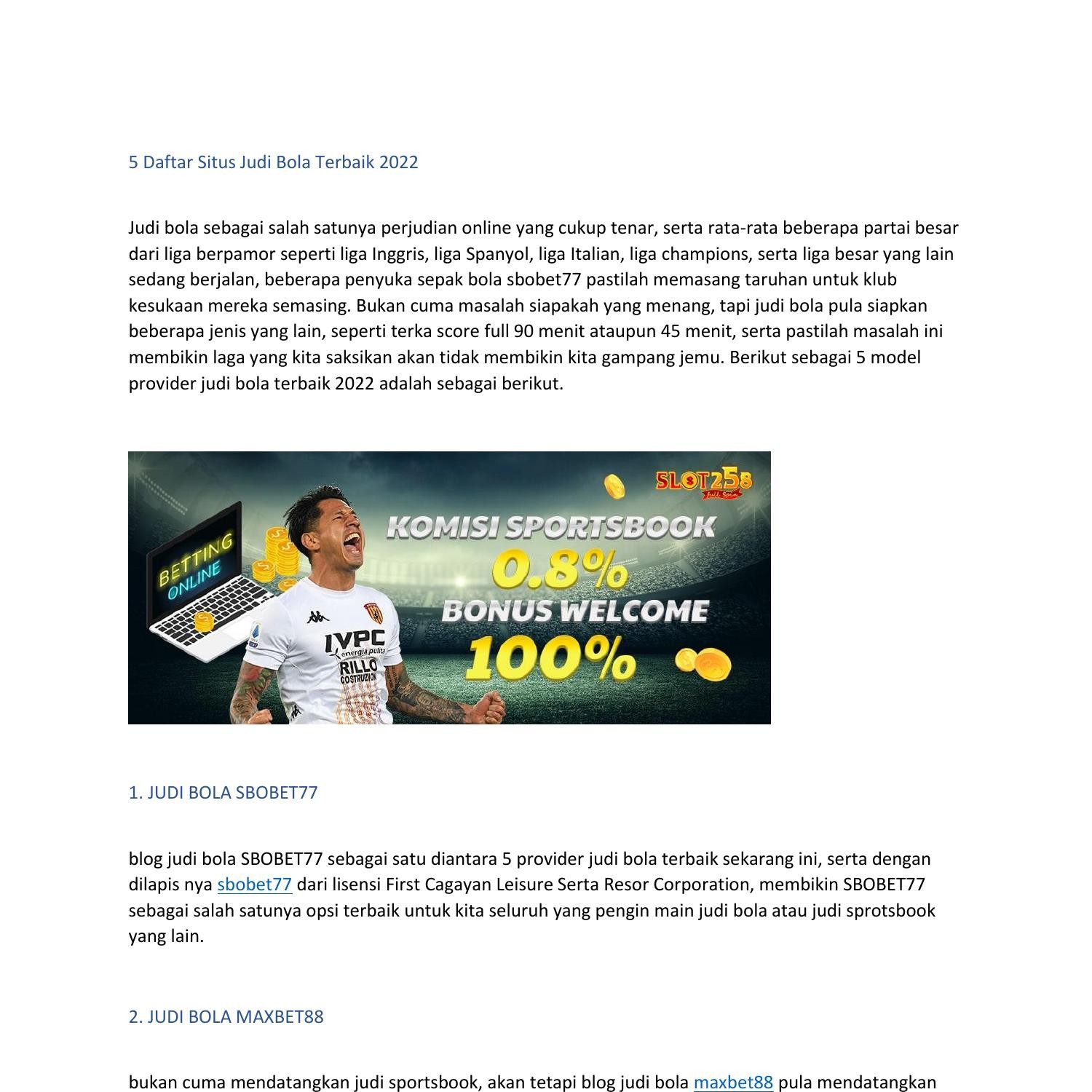 5_Daftar_Situs_Judi_Bola_Terbaik_2022.pdf | DocDroid