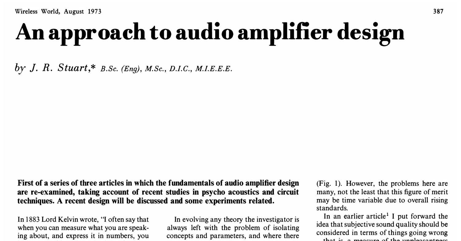 Wireless World An approach to audio amplifier design.pdf | DocDroid