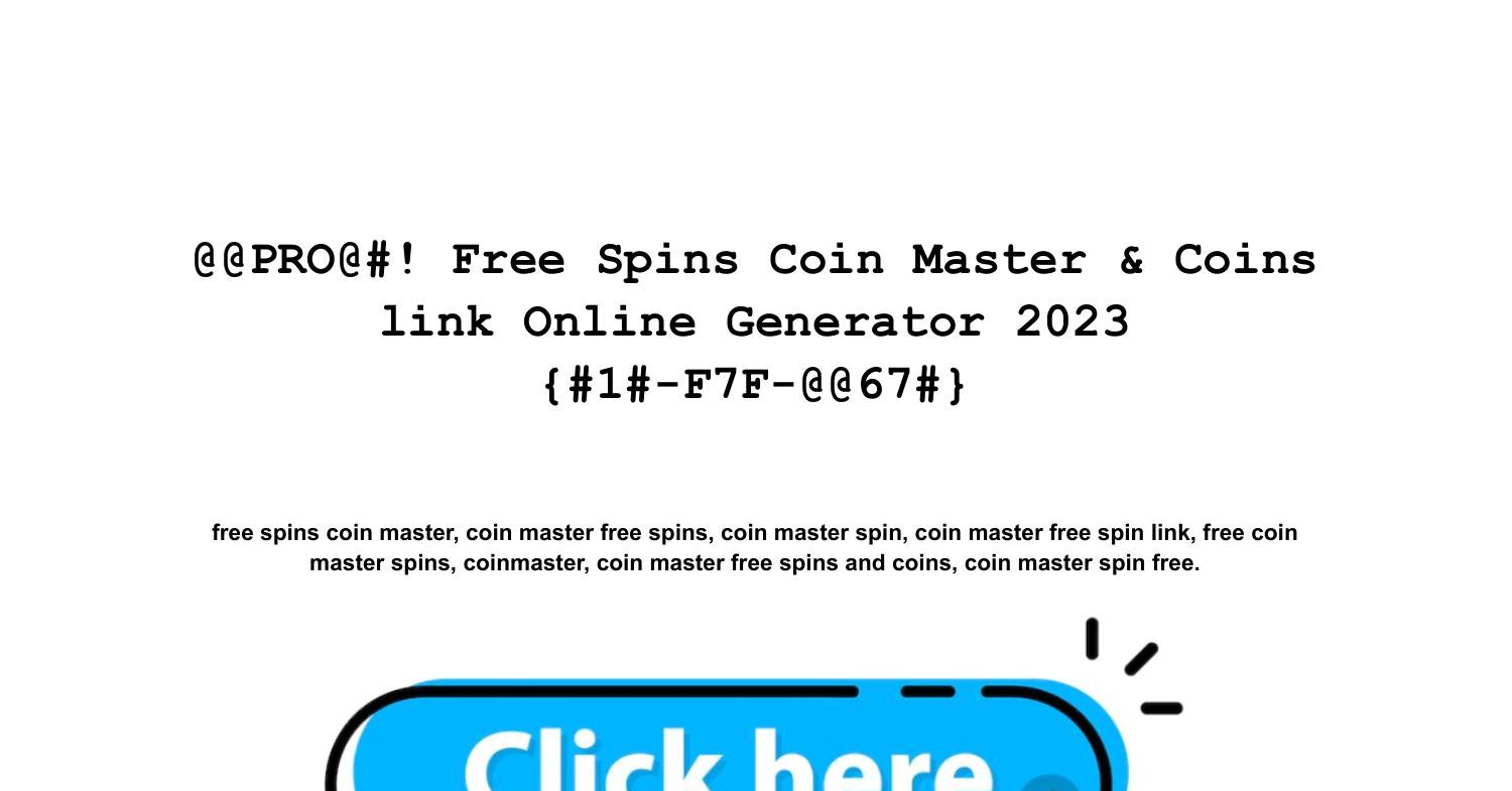 Coin Master Grátis 5000 Spin Link