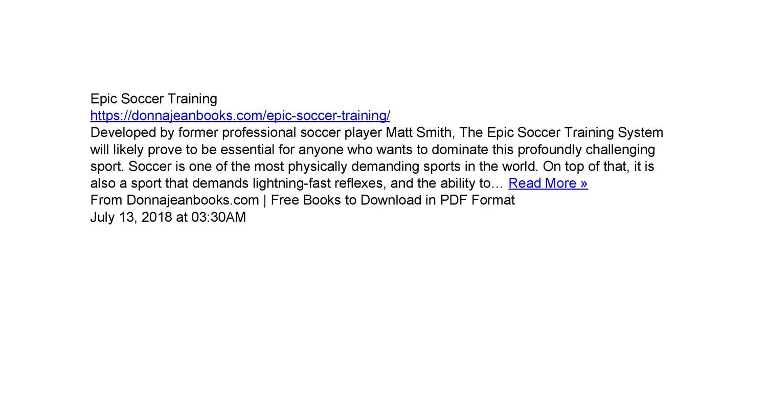 Epic Soccer Training.pdf DocDroid