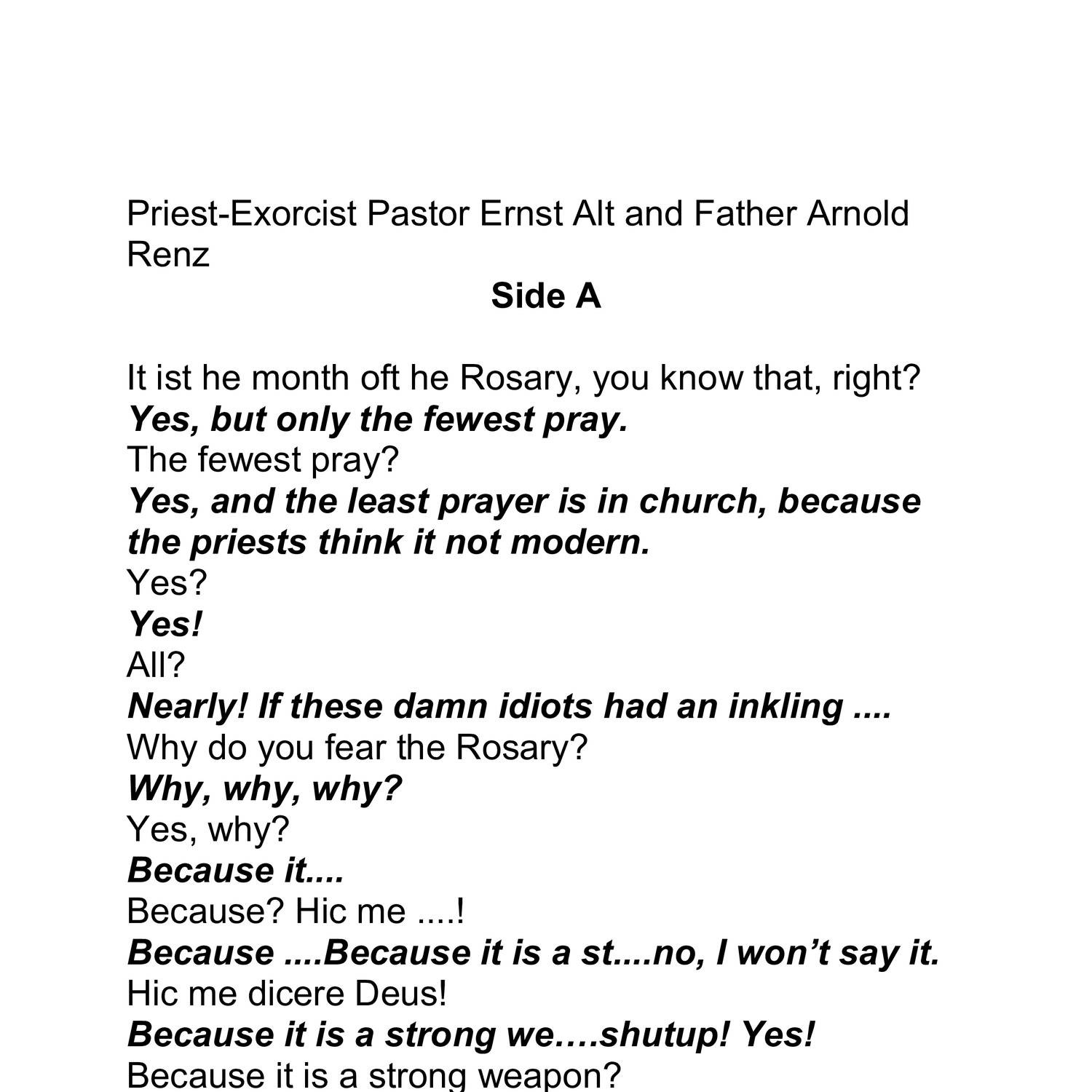 Anneliese Michel Exorcism translation.pdf | DocDroid