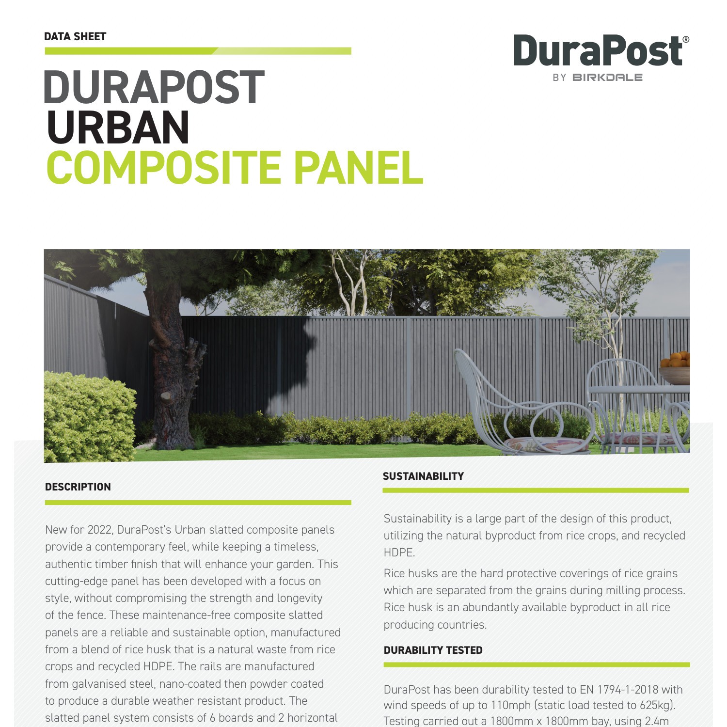 DuraPost Urban Composite Specification Sheet.pdf DocDroid