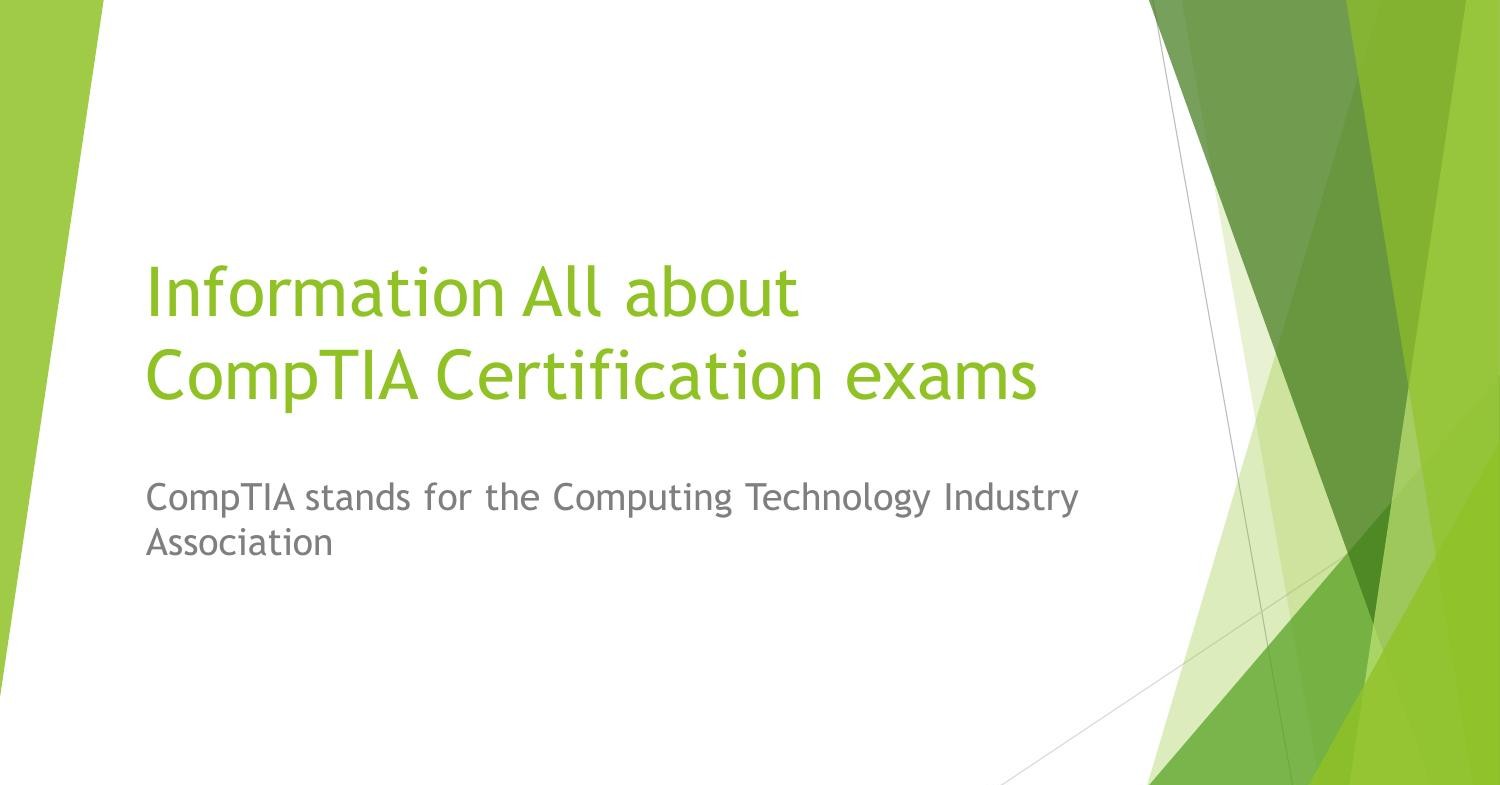 comptia certification.pdf | DocDroid
