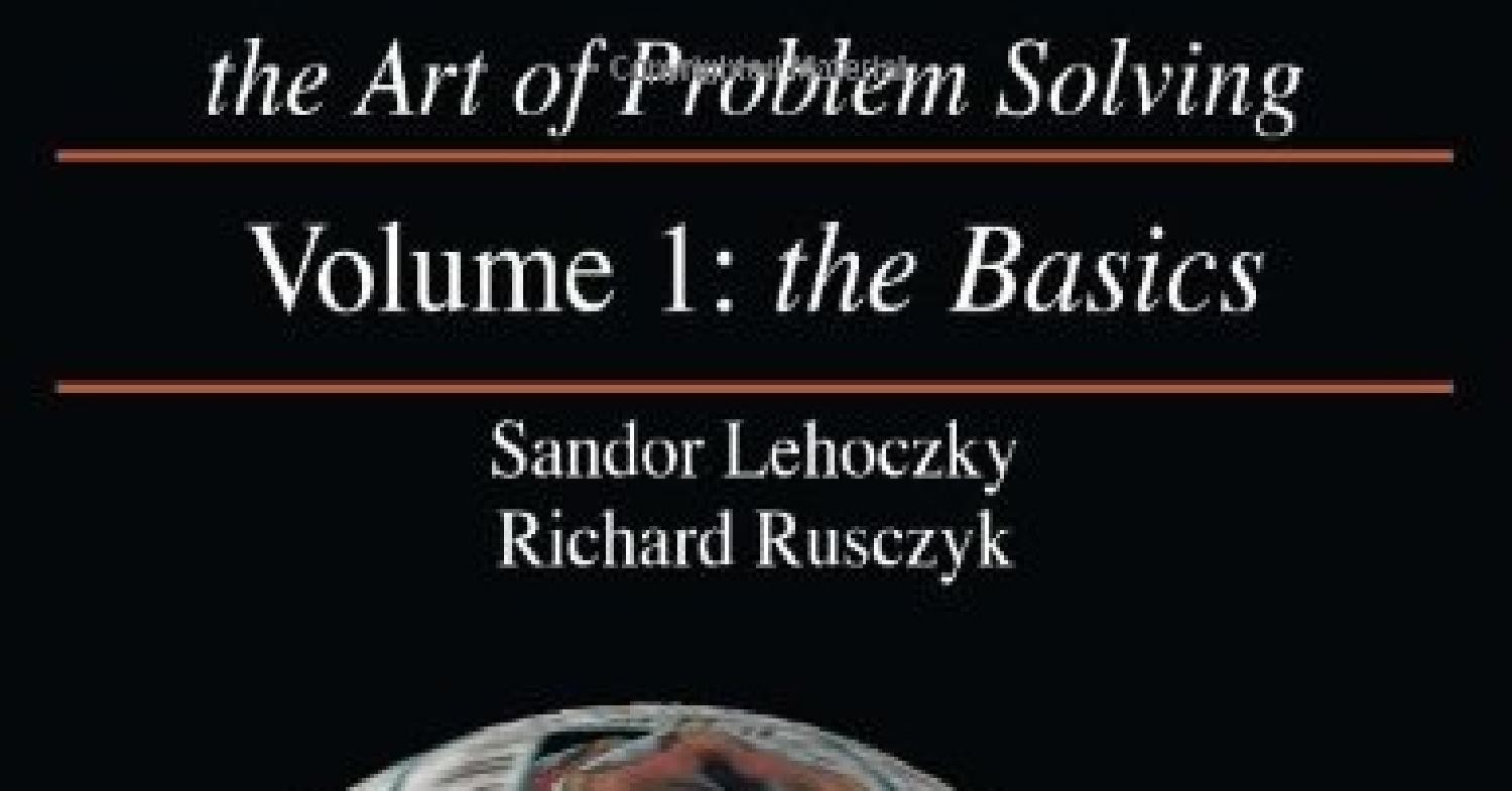 READ The Art of Problem Solving Vol 1 The Basics.pdf | DocDroid