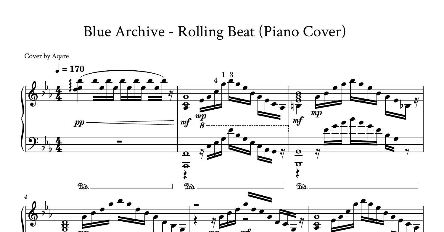 [AqareCover] Blue Archive - Rolling Beat.pdf | DocDroid