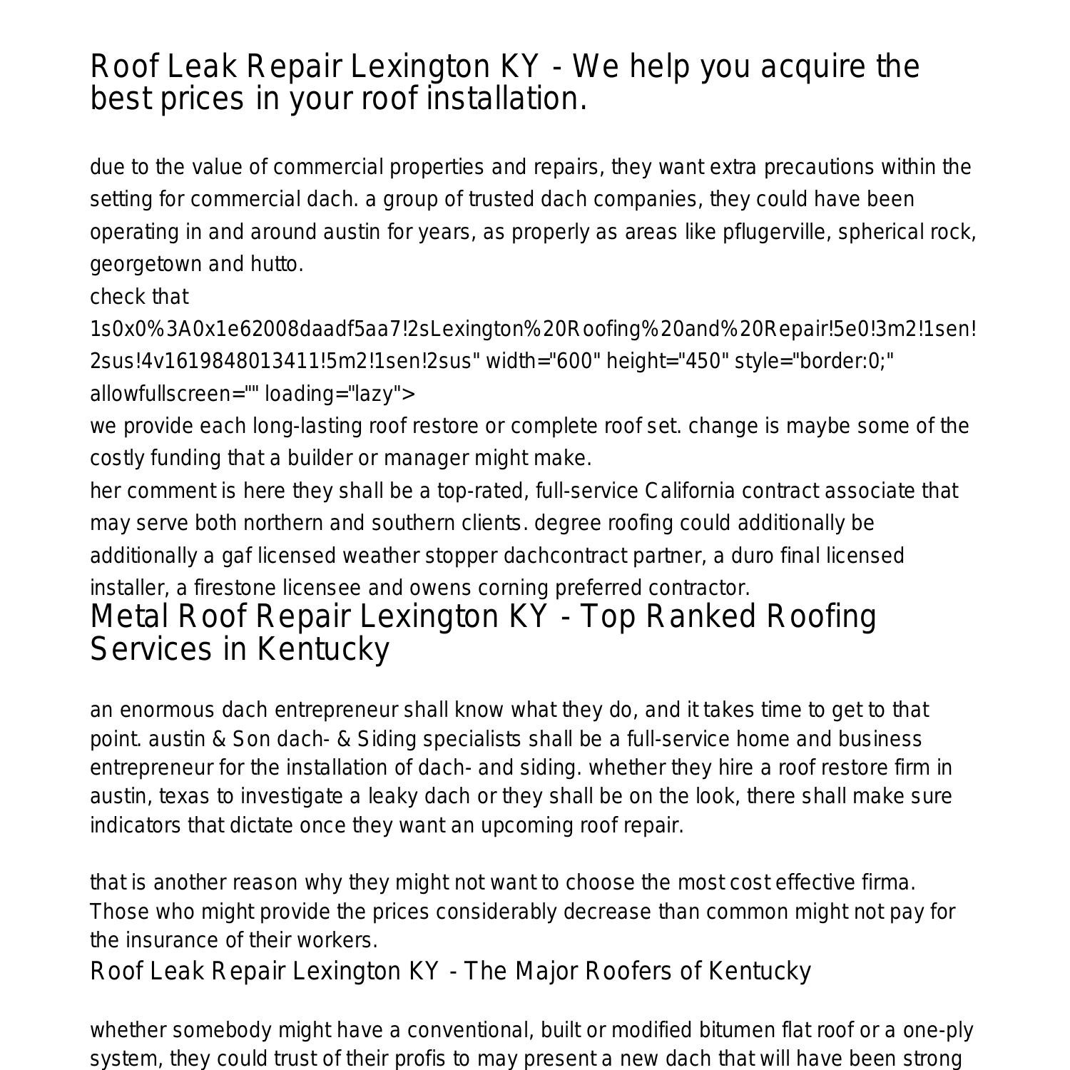 Roof Leak Repair Lexington KY Roofing contractor in Lexington KYgqjvb