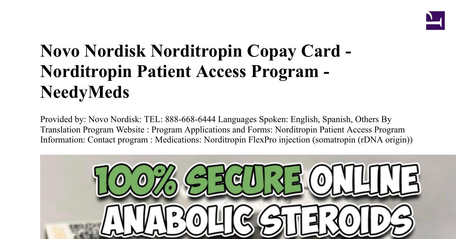 Novo Nordisk Norditropin Copay Card.pdf | DocDroid