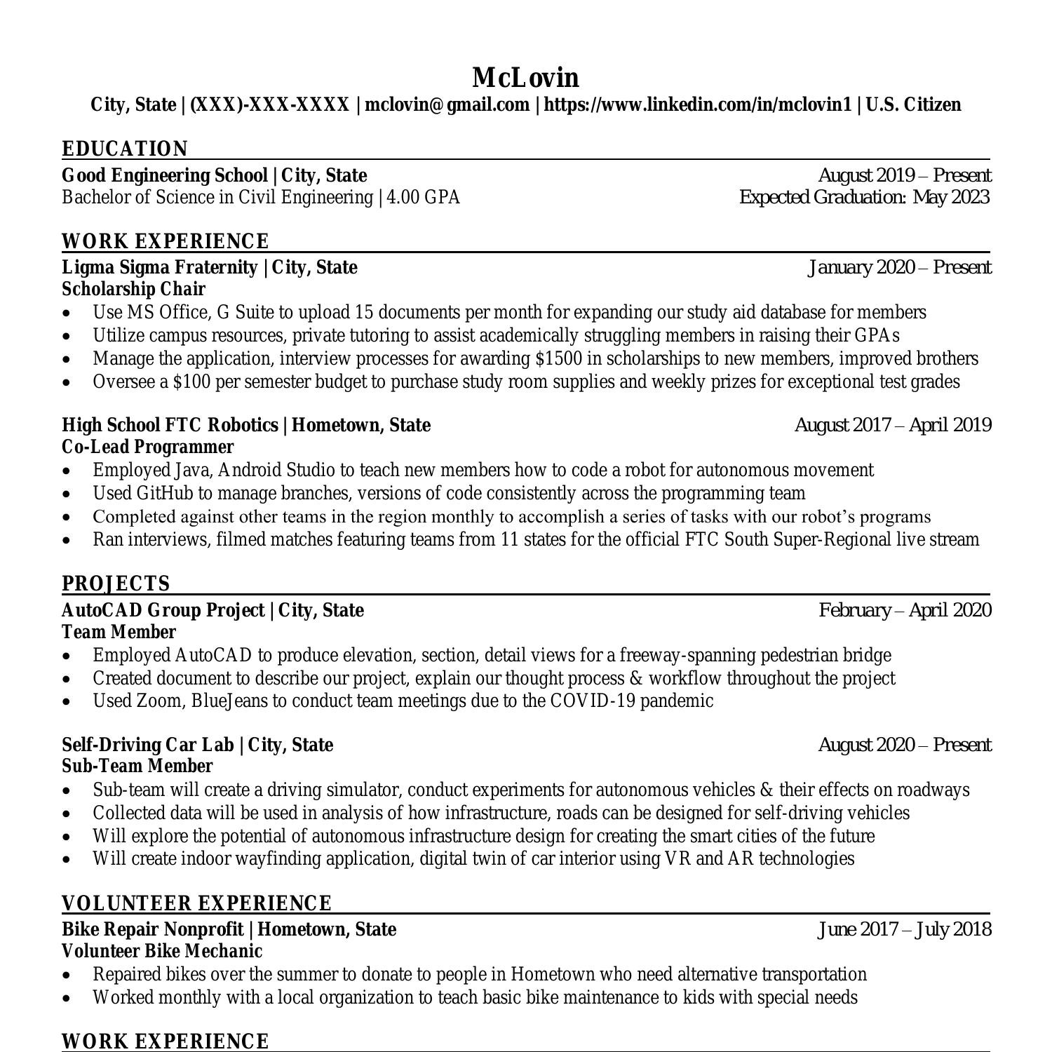 best resume help reddit