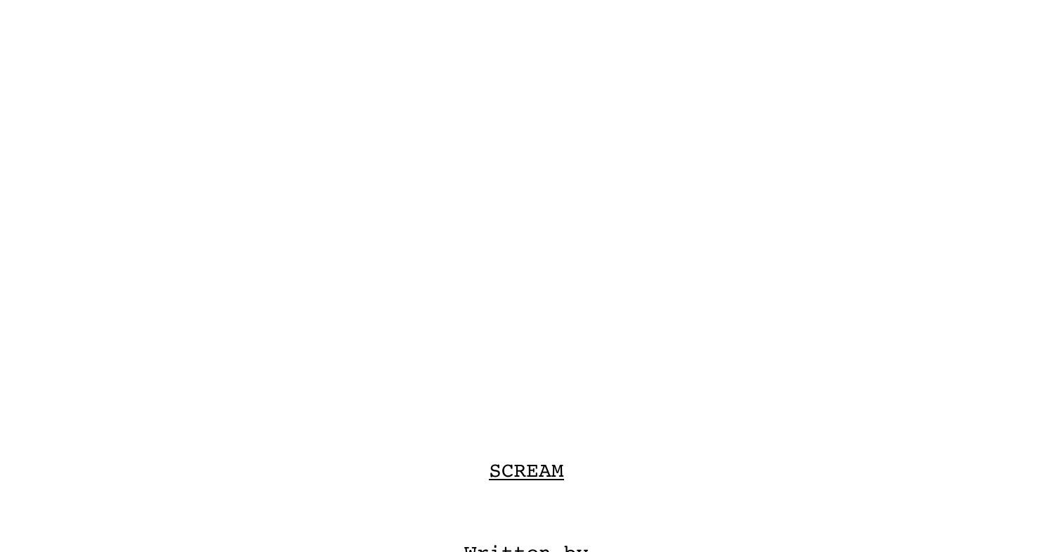 screamscript.pdf | DocDroid