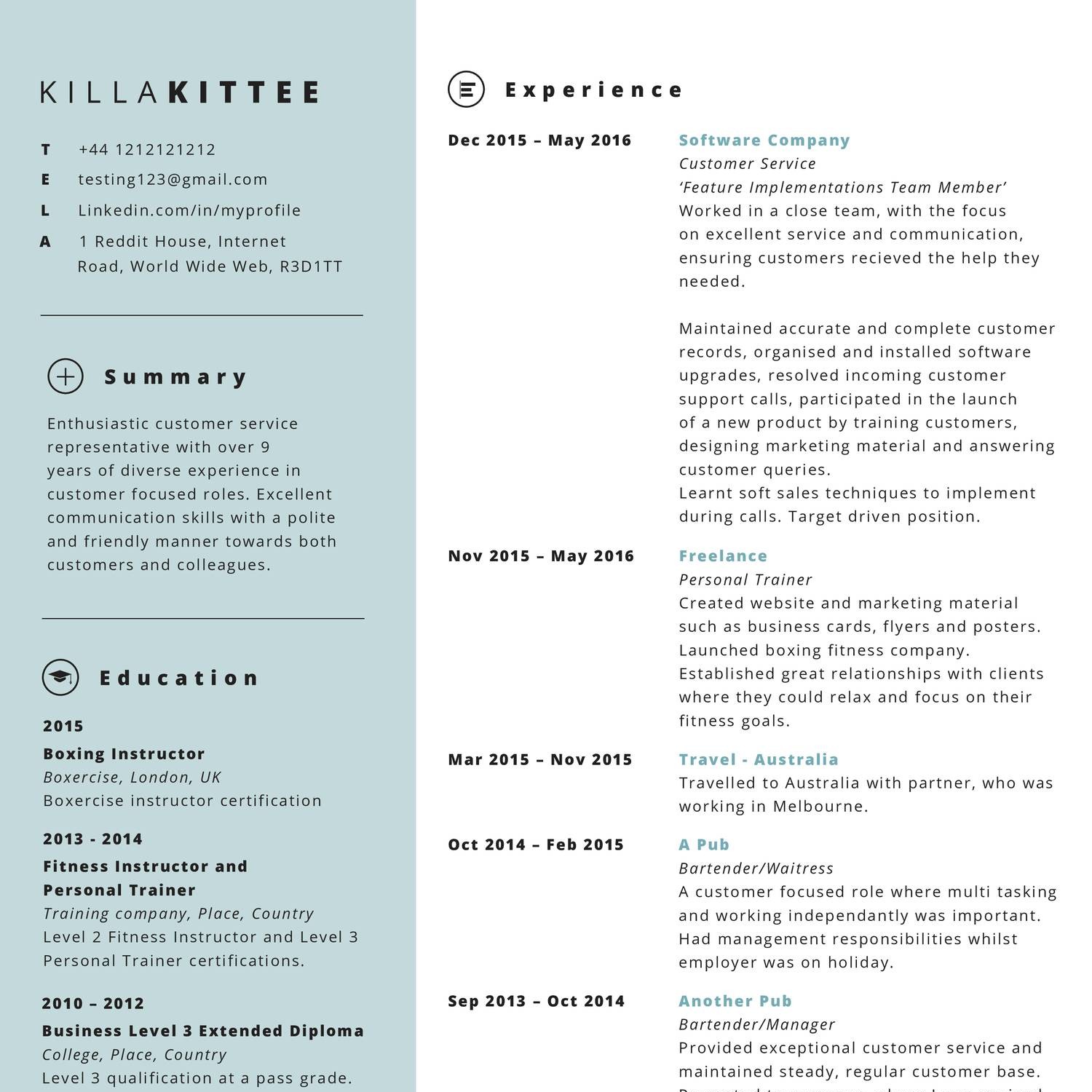 Fake Resume Reddit1 pdf DocDroid