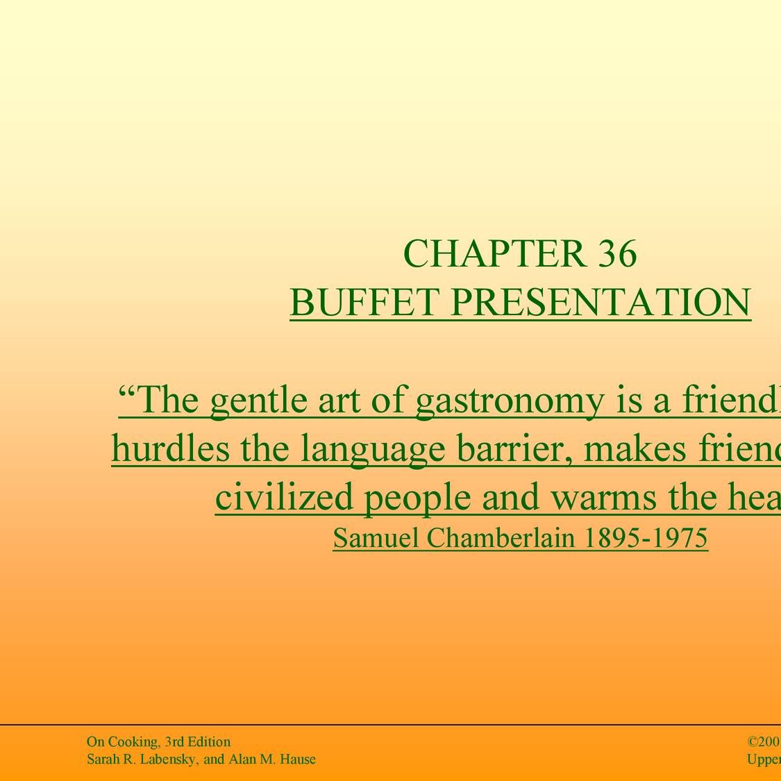 buffet presentation.ppt | DocDroid