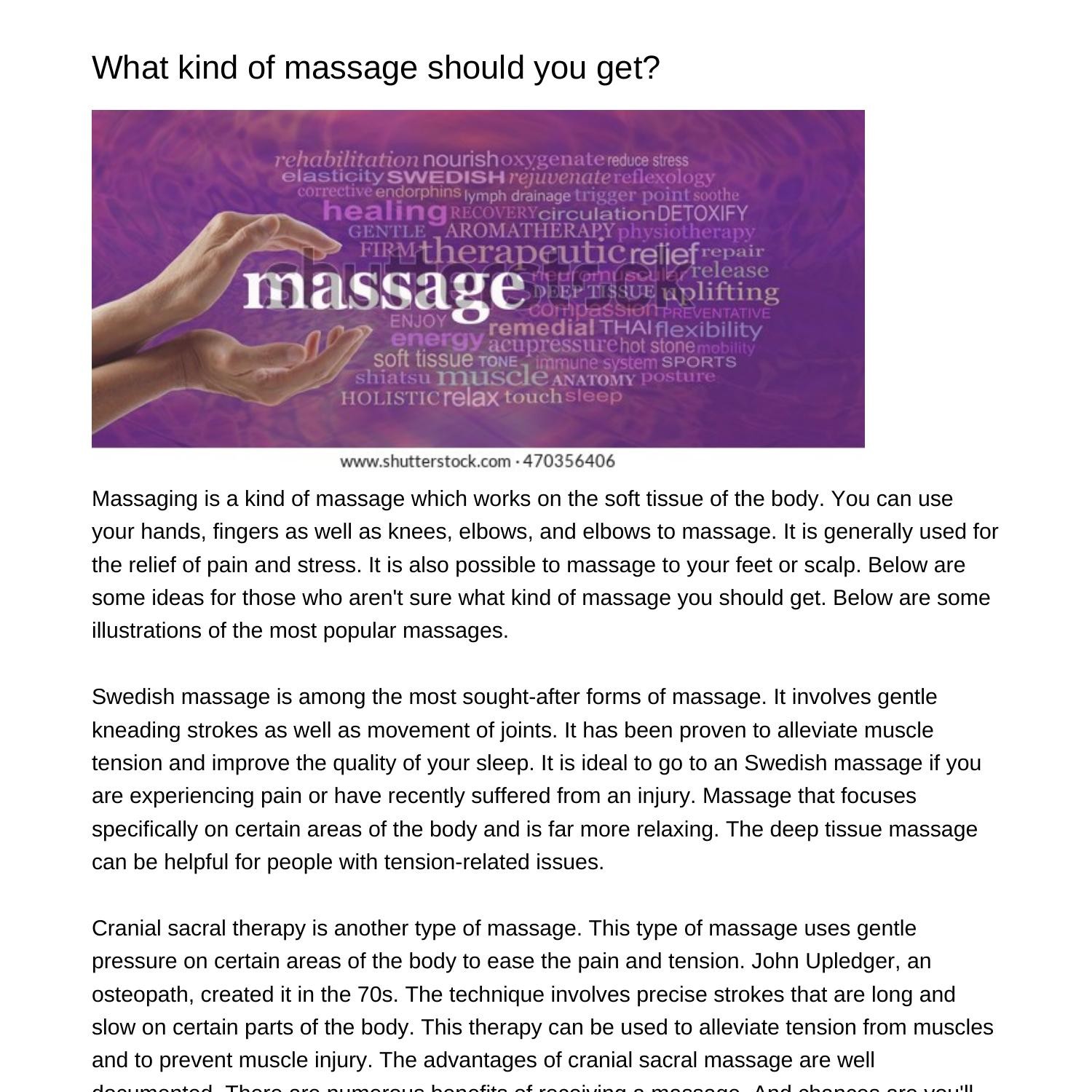 What type of massage should You Chooseunpfp.pdf.pdf DocDroid