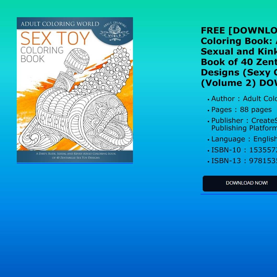 Download Free Download Sex Toy Coloring Book A Dirty Rude Sexual And Kinky Adult Coloring Book Of 40 Pdf Docdroid