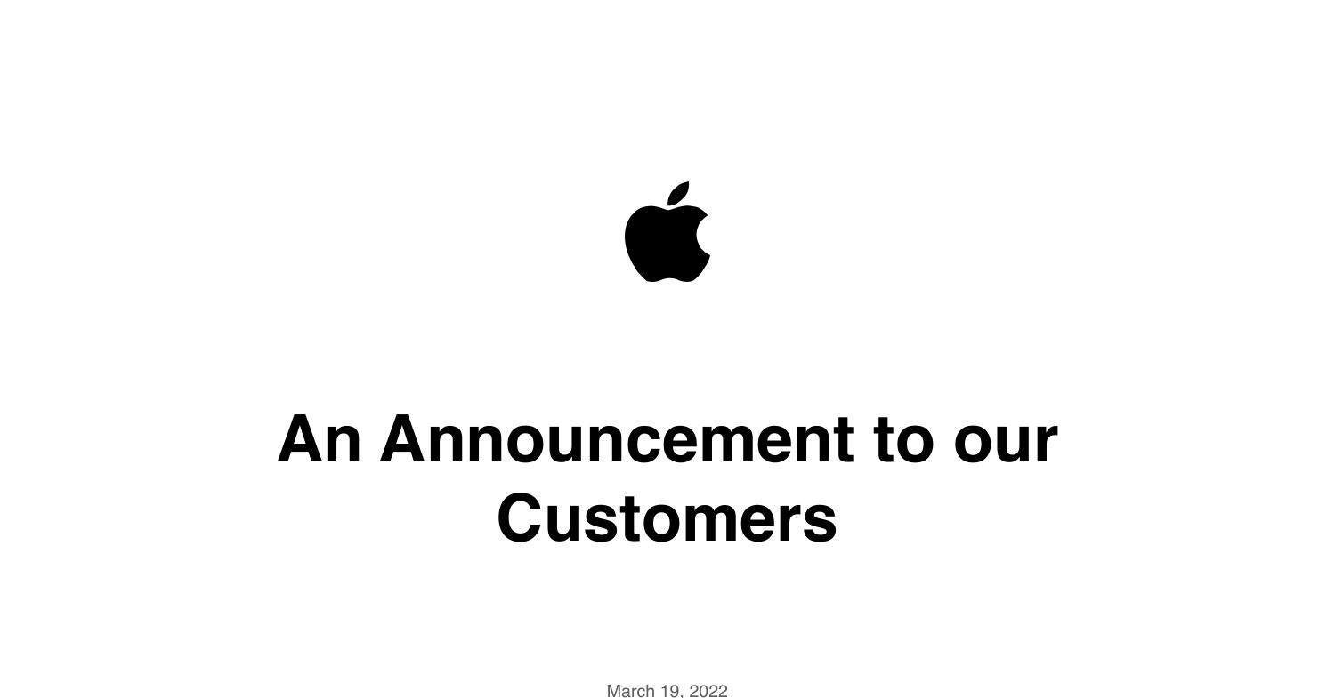 Apple's cessation announcement.pdf DocDroid