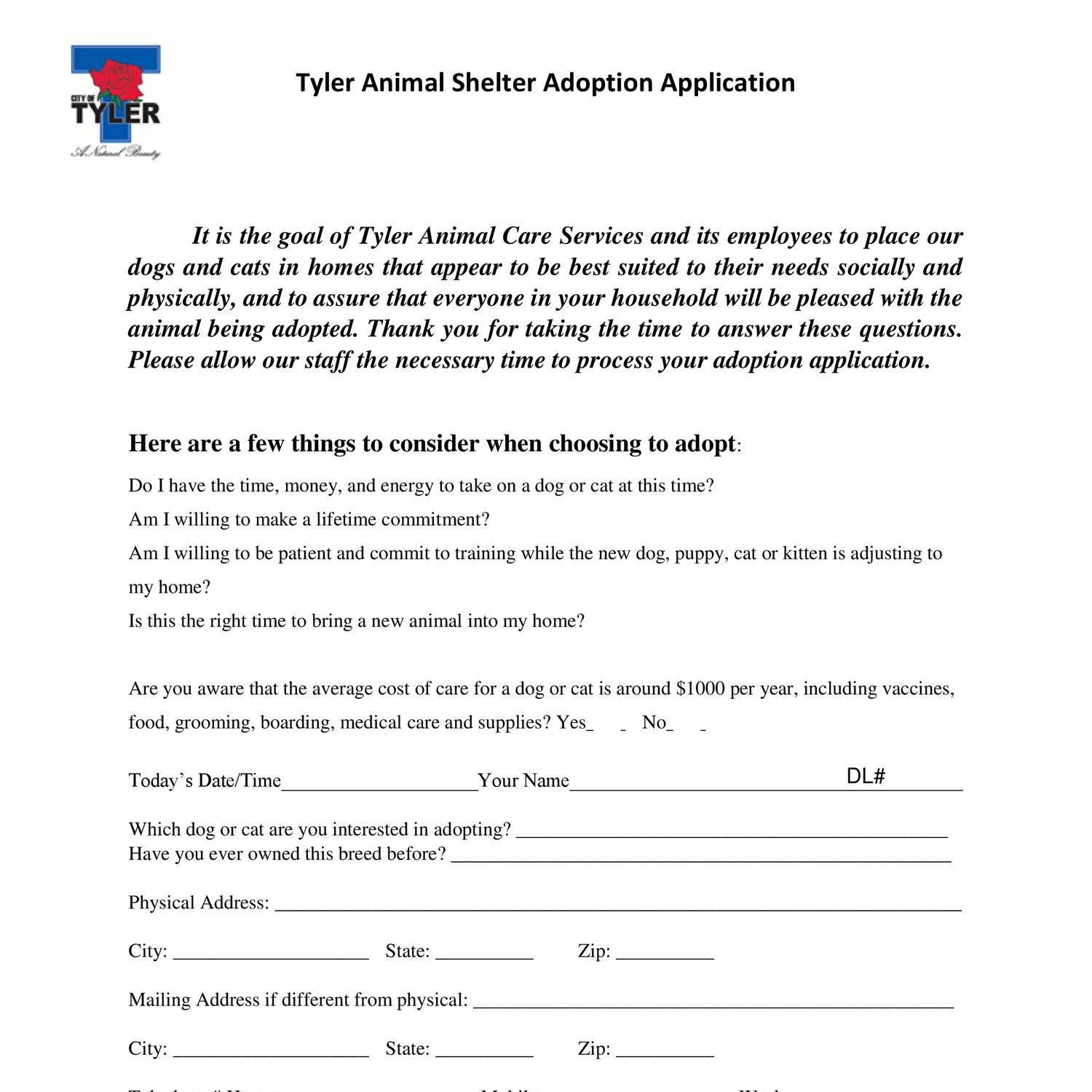 Tyler Animal Shelter adoption application 2.pdf DocDroid