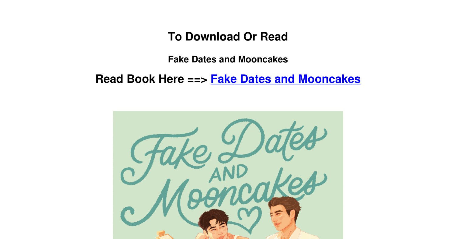 fake dates and fireworks leseprobe