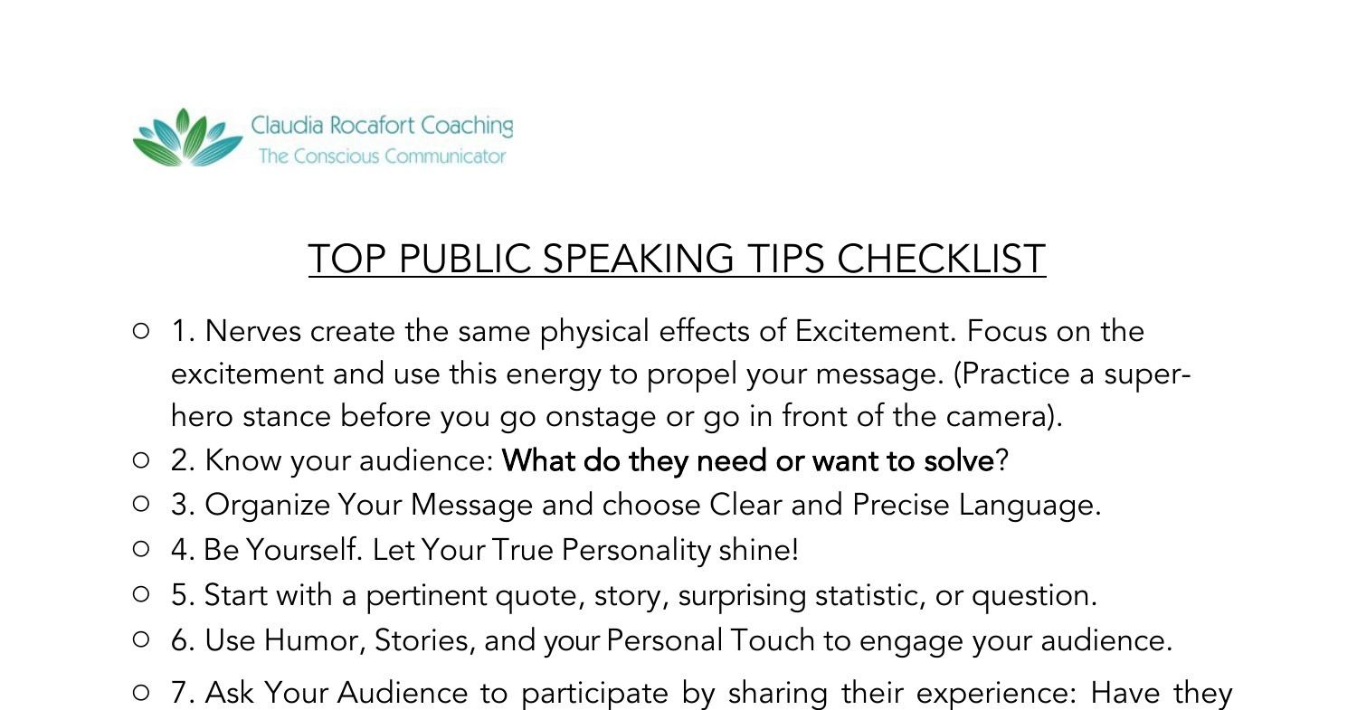CRC Public Speaking Tips Checklist.pdf DocDroid