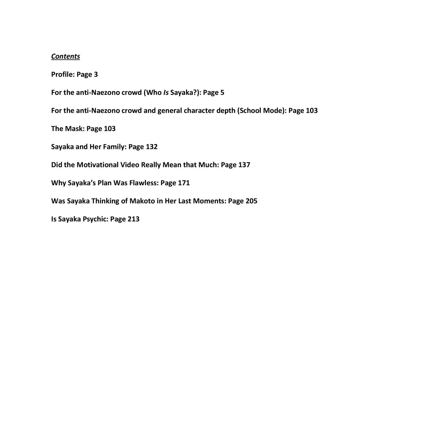 Sayaka maizono thesis picture