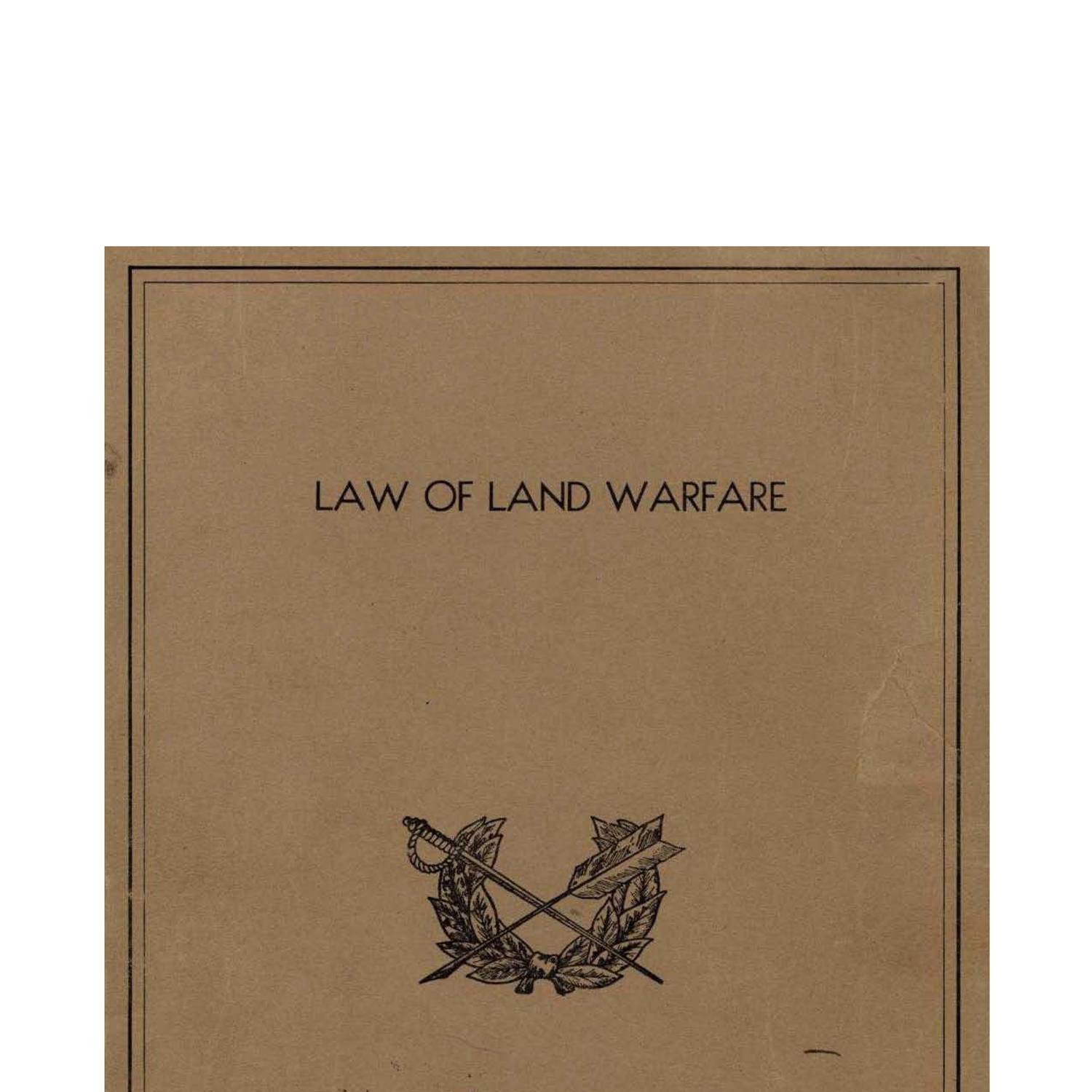 law of land warfare.pdf DocDroid