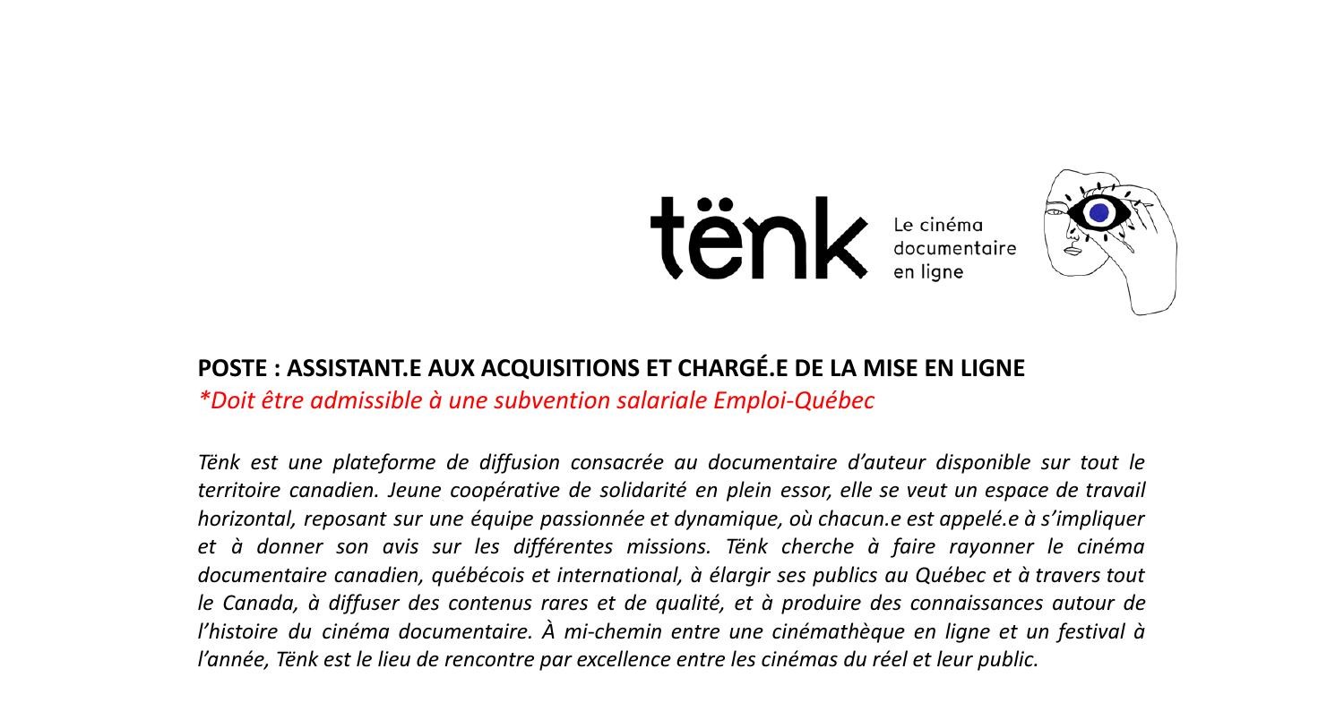 POSTE - ASSISTANT.E ACQUISTIONS & MISE EN LIGNE.pdf | DocDroid