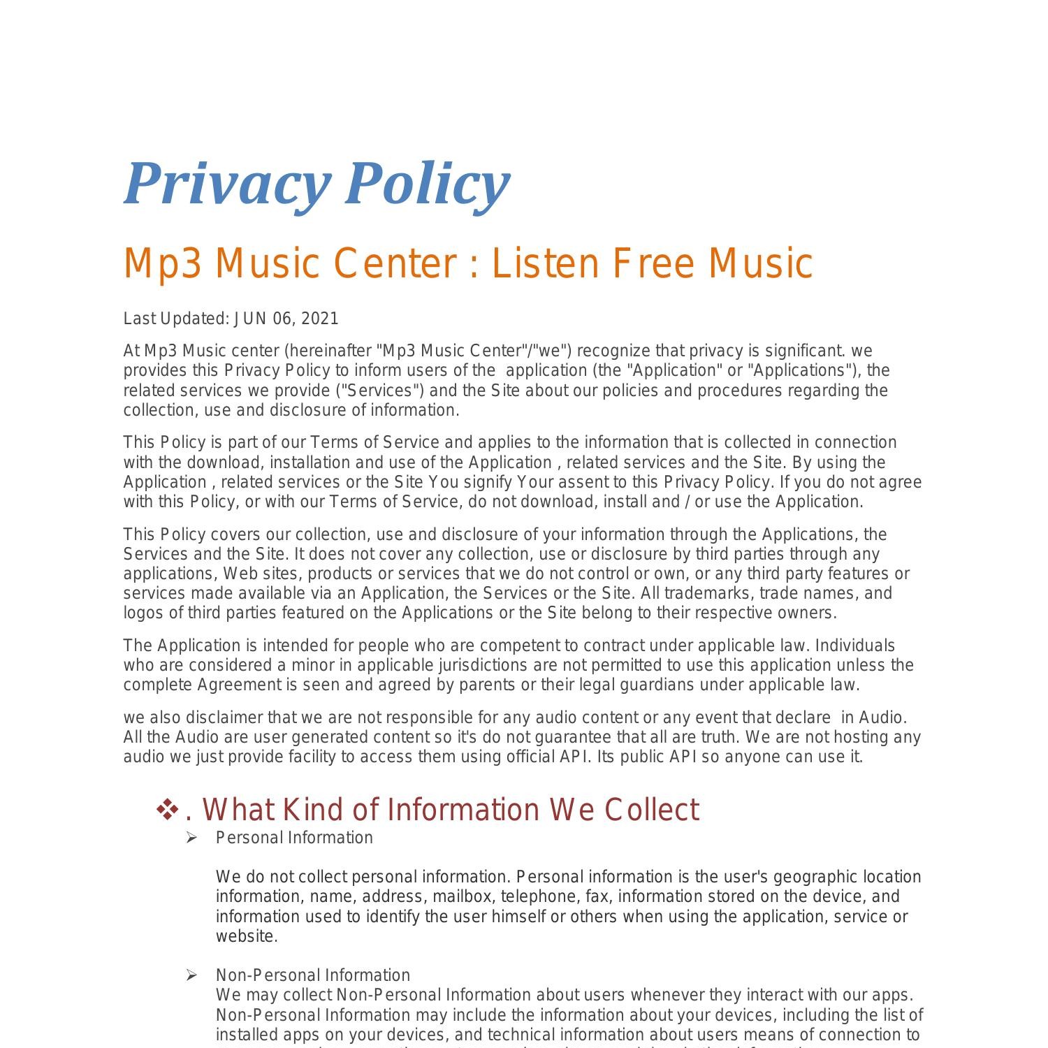 Privacy Policy_Music_center.docx DocDroid