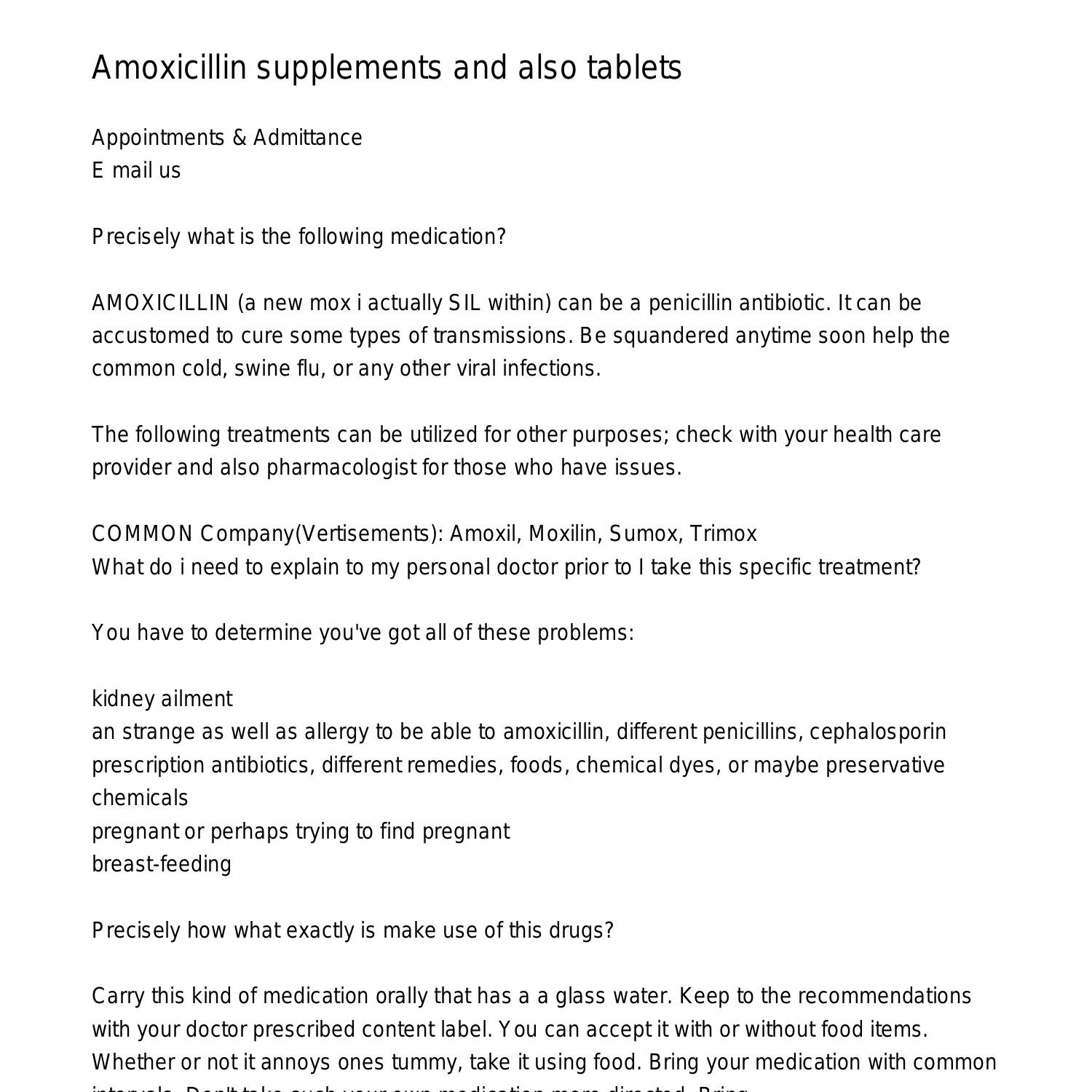 Amoxicillin Medications Or Maybe Capsulesslwcj pdf pdf DocDroid