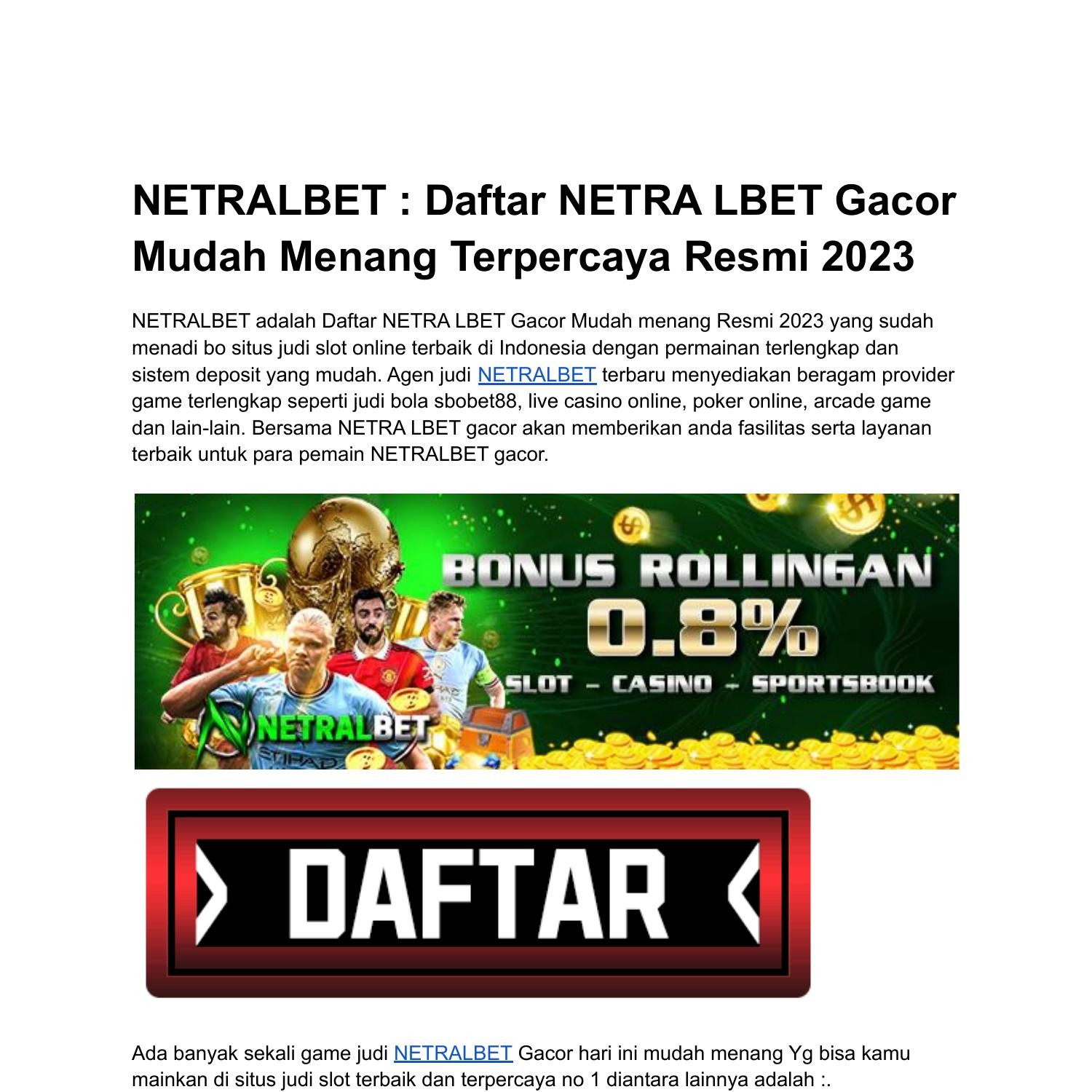 daftar betting resmi: Pengertian, Cara Kerja, Risiko, dan Hal yang Perlu Diperiksa
