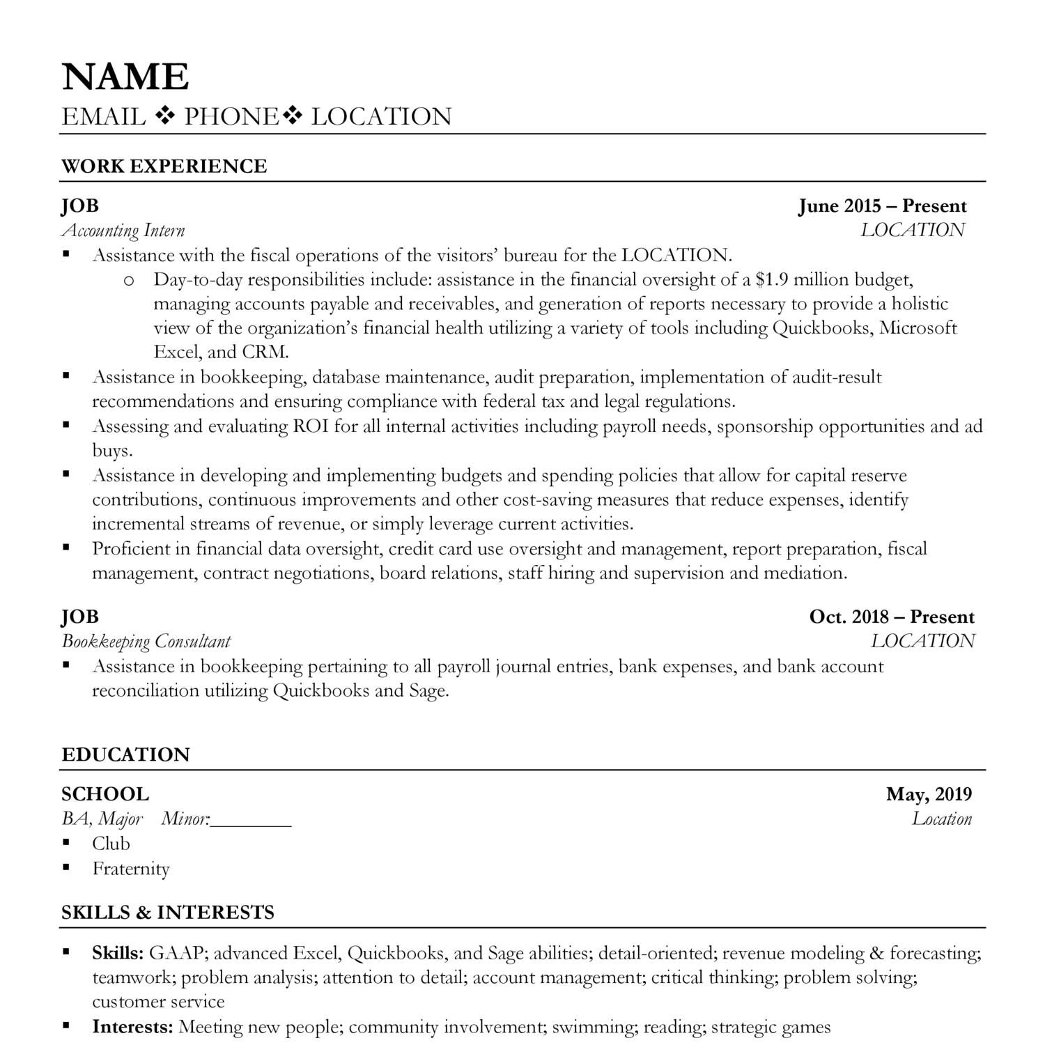 Resume Sample 1.docx  DocDroid