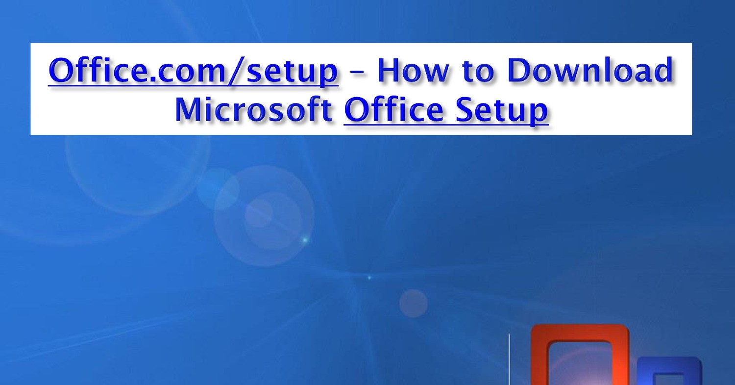 Install Office Setup with Product Key Office com setup.pdf DocDroid