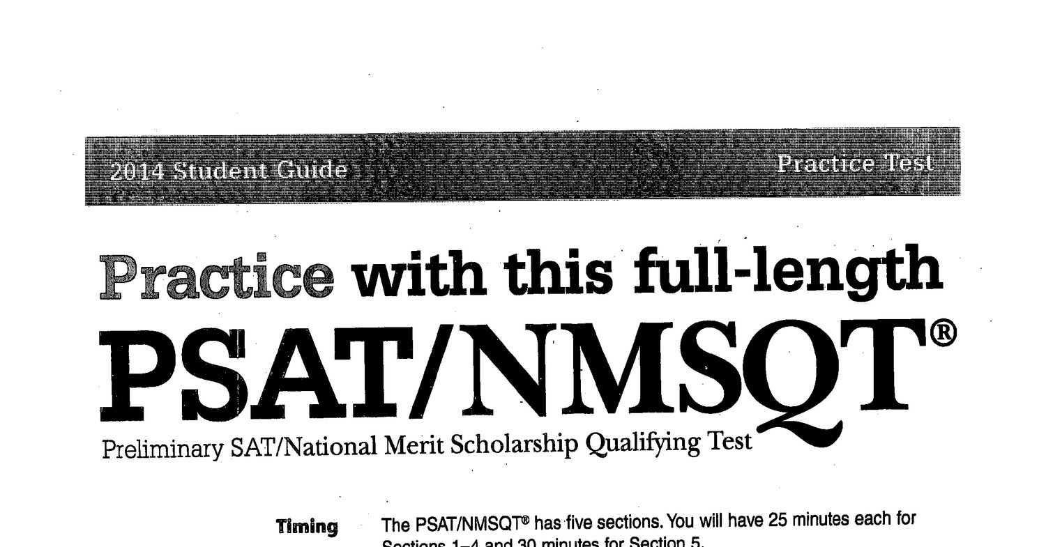 2014 Practice PSAT.pdf | DocDroid
