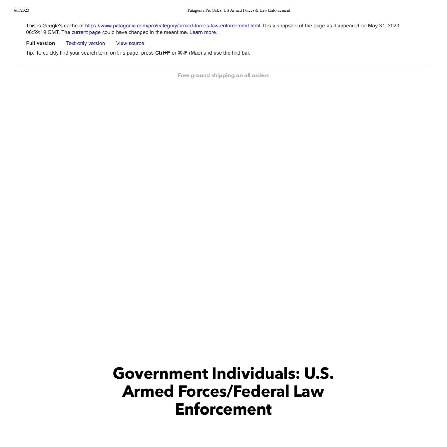 Patagonia Pro Sales_ US Armed Forces & Law Enforcement.pdf DocDroid