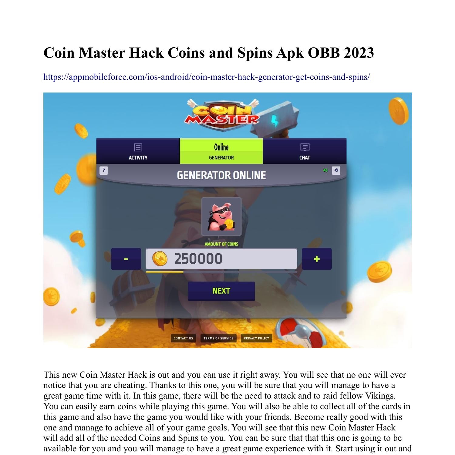 This is How I got 1 Million Free Spins in Coin Master HACK/Mod (iOS &  Android) 2023 Tutorial 