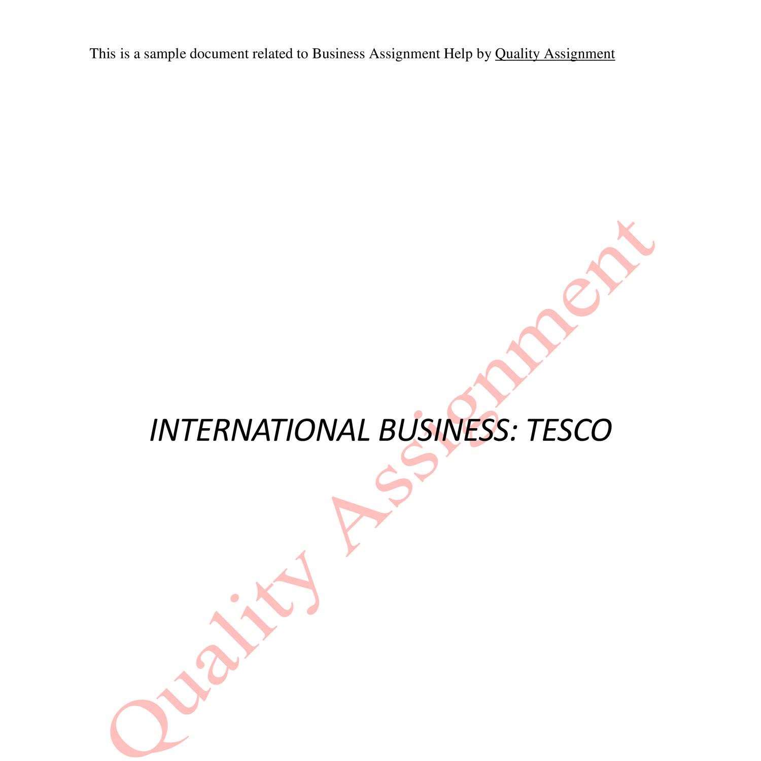 business ideas assignment pdf